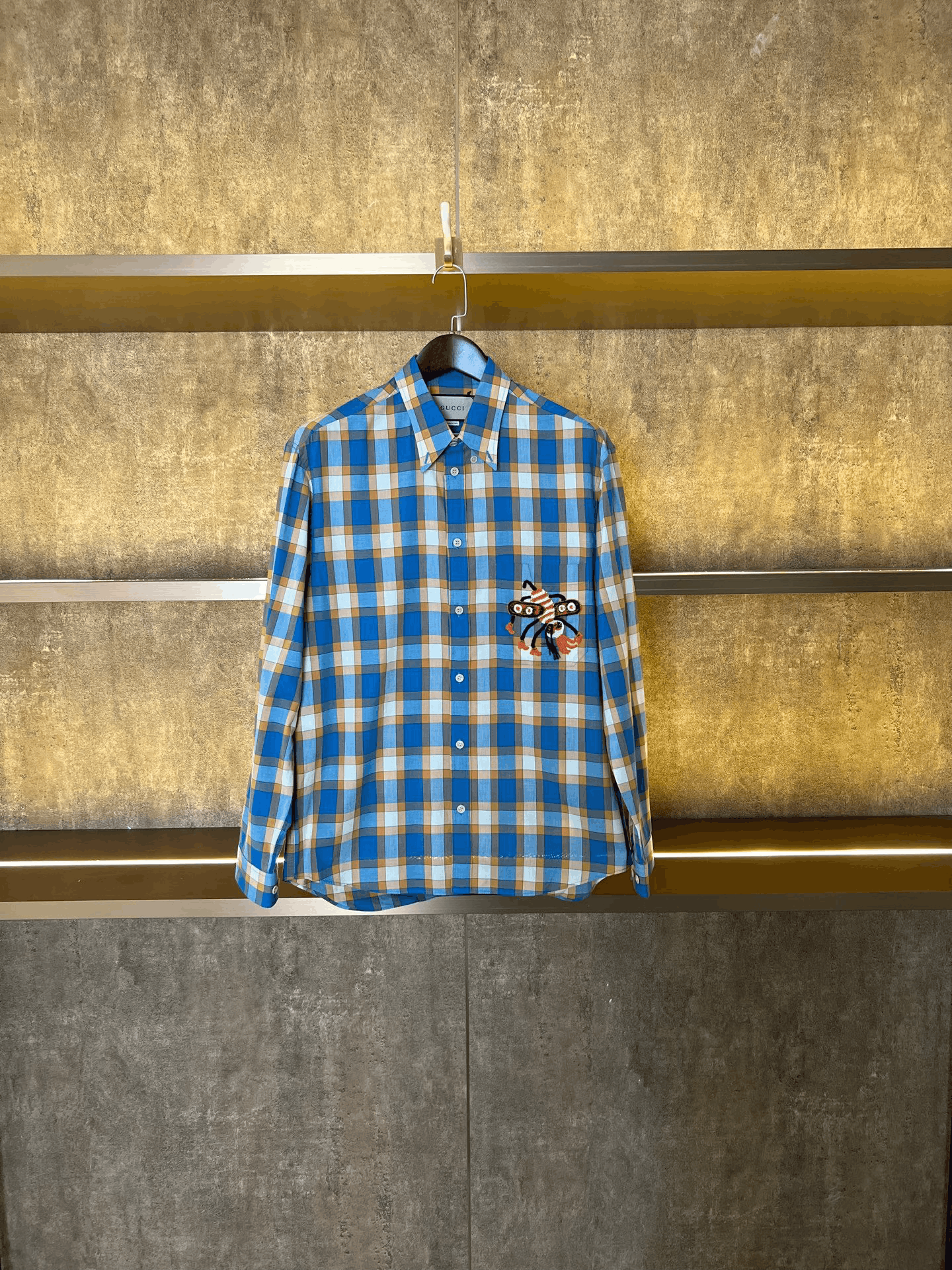 Gucci Gucci Insect Shirt Size US S / EU 44-46 / 1 - 1 Thumbnail