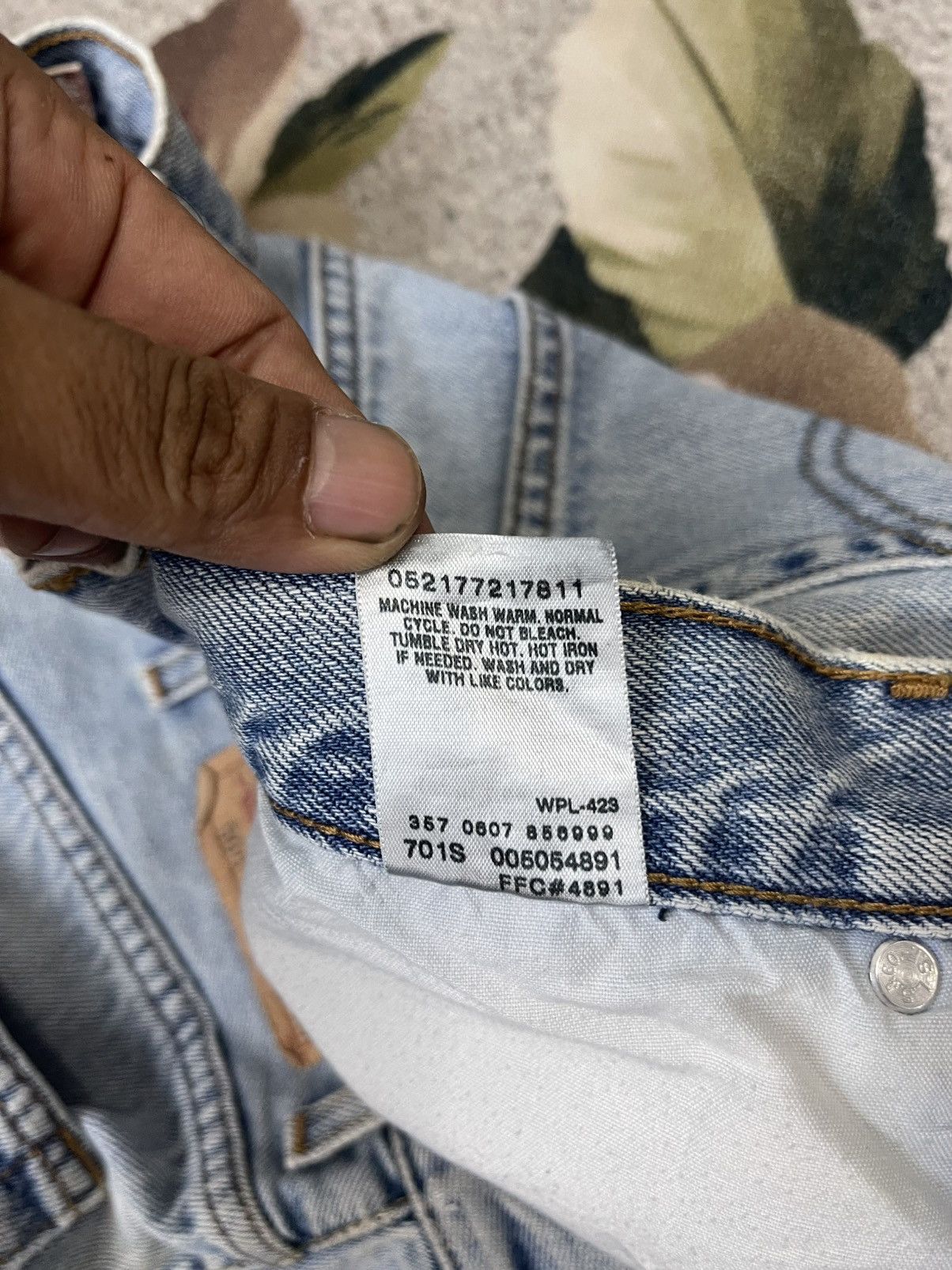Levi's Vintage Levi’s 505 Regular Fit Jeans Streetwear Size US 38 / EU 54 - 17 Thumbnail
