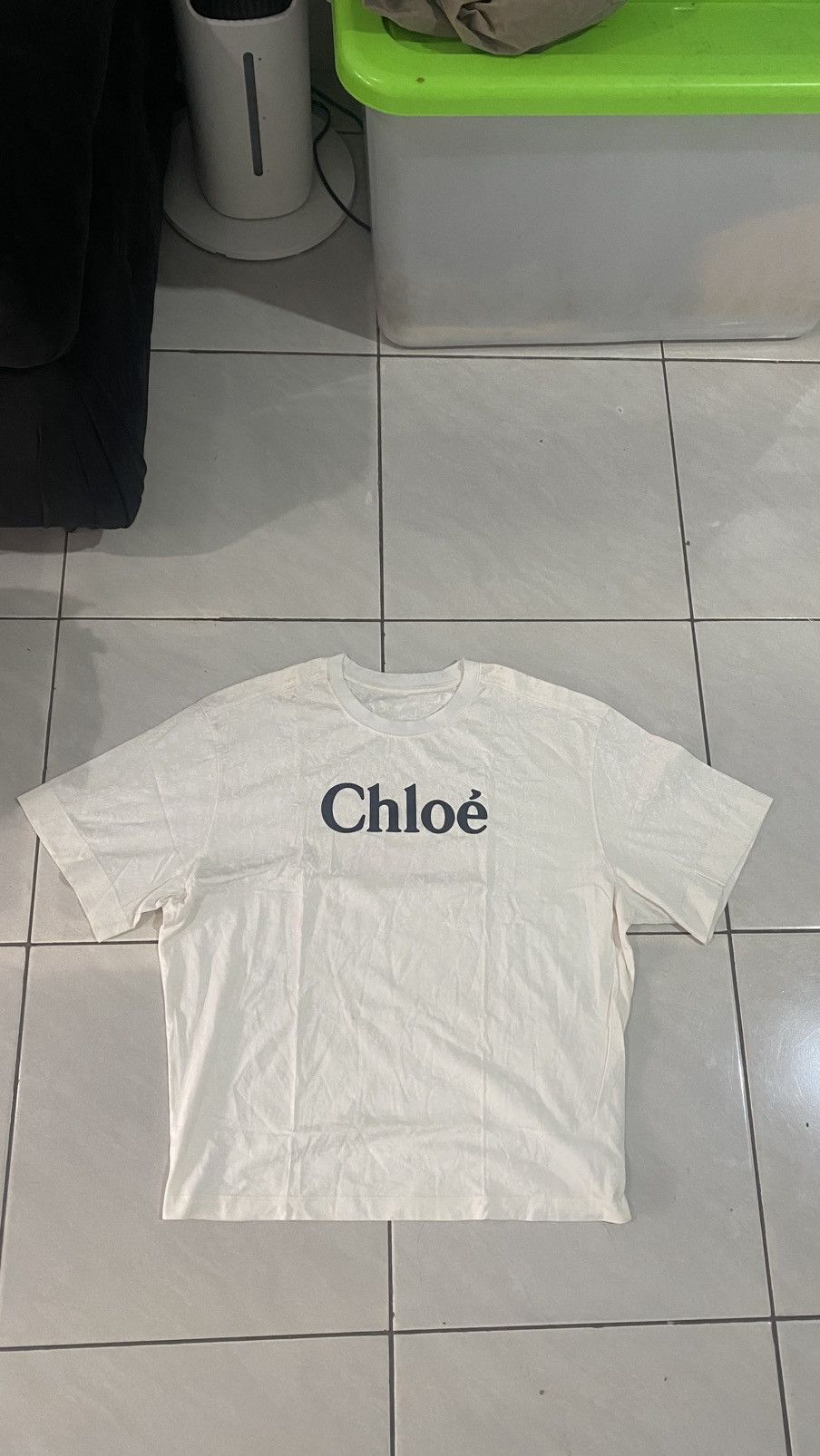 Chloe CHLOE LOGO FLOWER ORGANIC Size L / US 10 / IT 46 - 1 Thumbnail