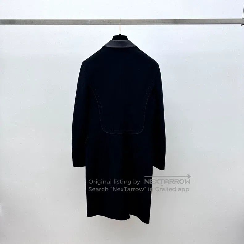 Hermes Hermes Knitted Patch Long Sleeve Jacket Size XS / US 0-2 / IT 36-38 - 3 Thumbnail