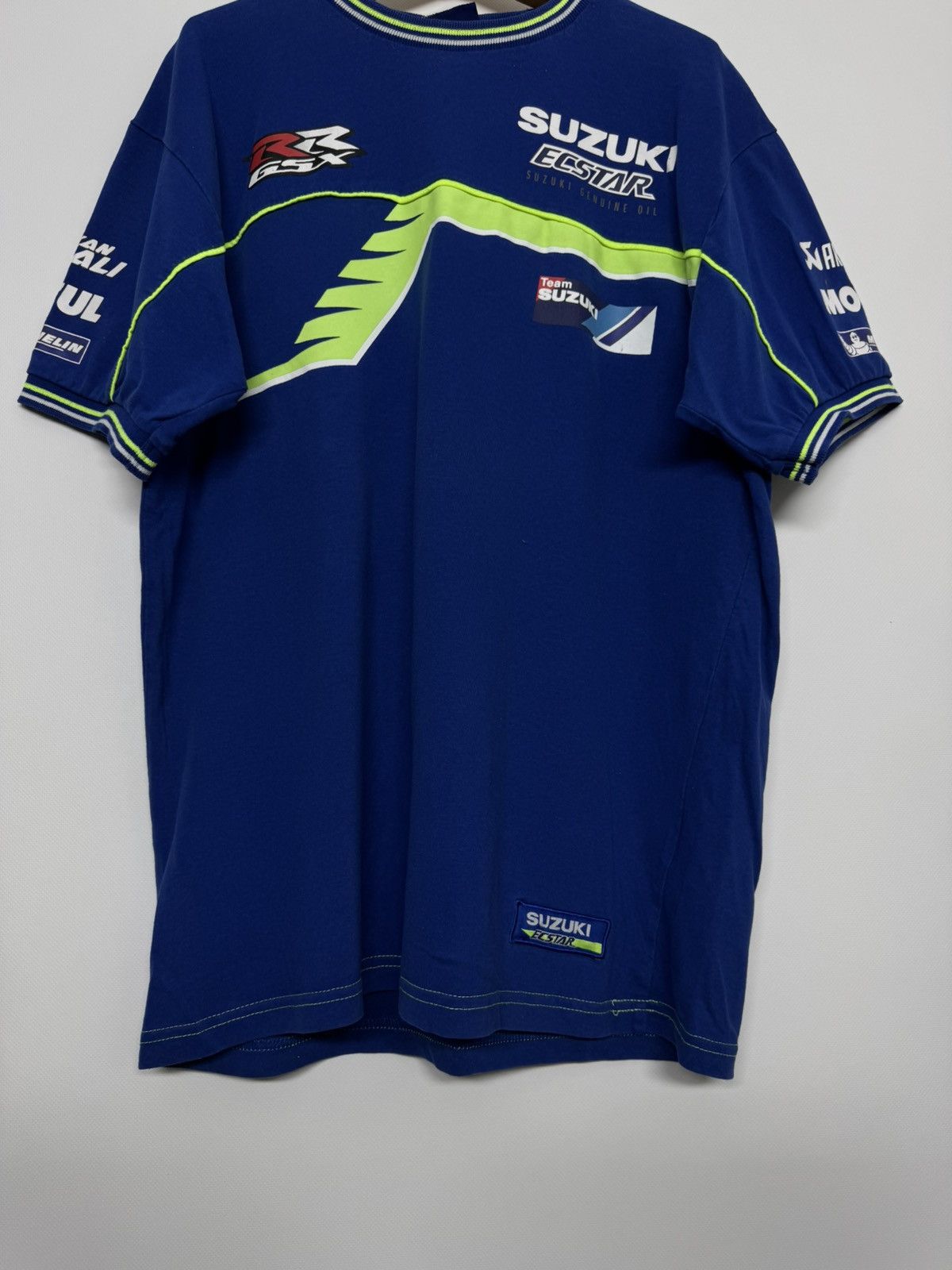 Vintage Vintage Y2k Suzuki Racing Big Logo T Shirt Size US M / EU 48-50 / 2 - 9 Thumbnail