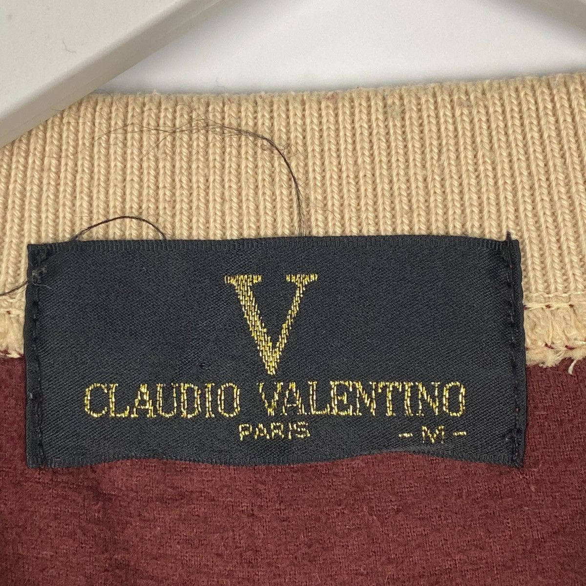 Other Vintage Claudio Valentino Sweatshirt Crewneck Embroidery Size US M / EU 48-50 / 2 - 5 Thumbnail