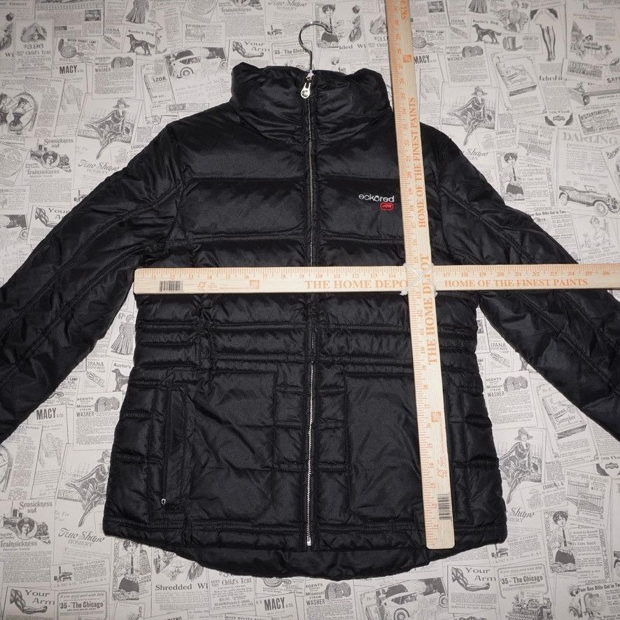 Vintage Medium - Vintage Y2K Ecko red zip up quilted puffer jacket Size M / US 6-8 / IT 42-44 - 4 Thumbnail