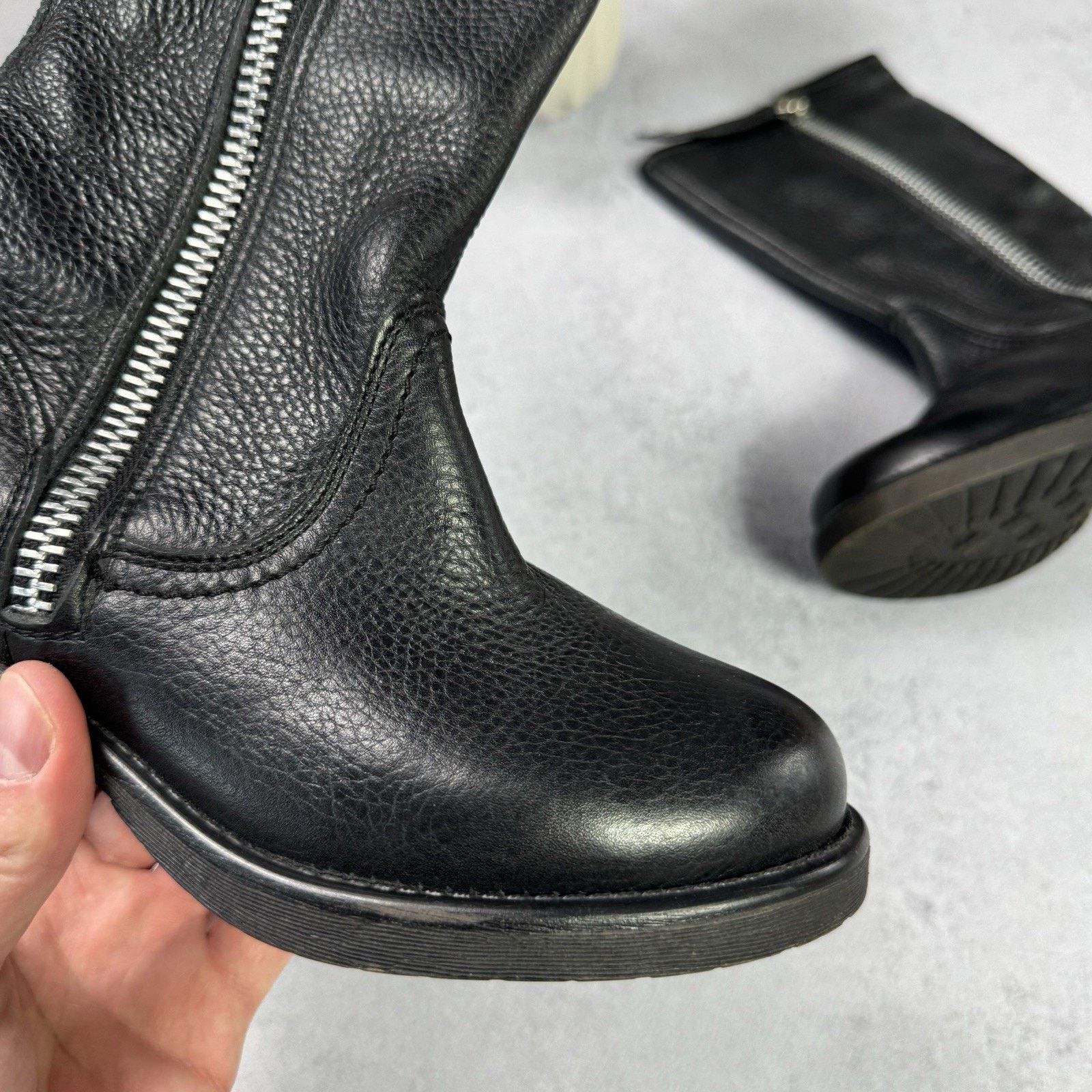 Harley Davidson Harley Davidson Women Leather Biker High Boots Size Us 6 Size US 6 / IT 36 - 6 Thumbnail
