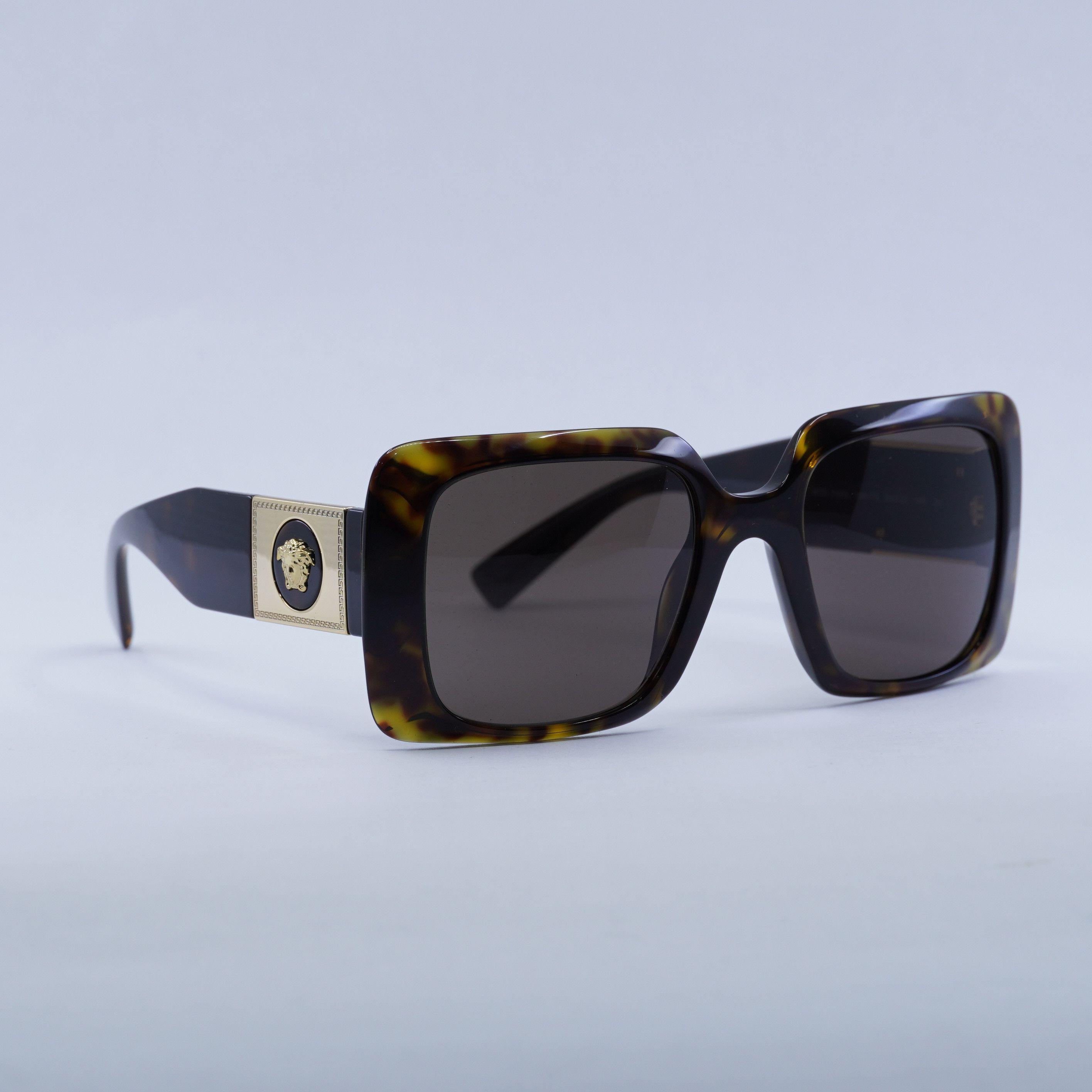 Versace Versace VE4405 108/73 Sunglasses Havana Square Frame Size ONE SIZE - 9 Thumbnail