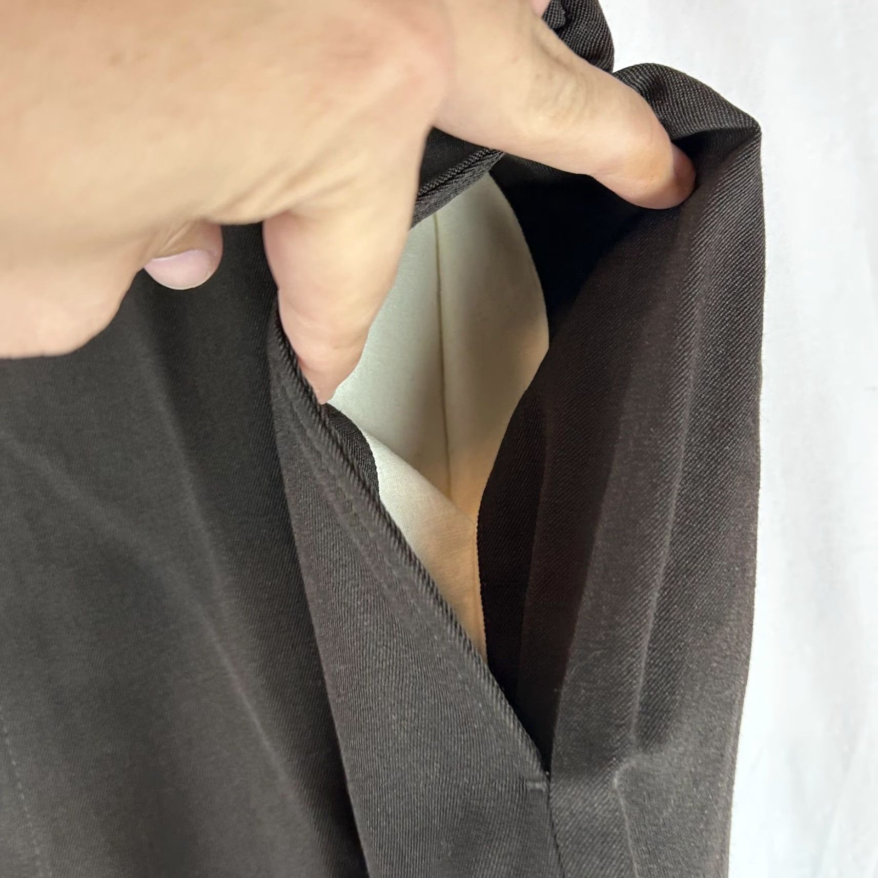 Brooks Brothers Brooks Brothers Madison 1818 Dress Pants Mens 38x29 Brown Wool Cuffed Flat Front Pockets Classic Straight Zip Front Trousers Size US 38 / EU 54 - 3 Thumbnail
