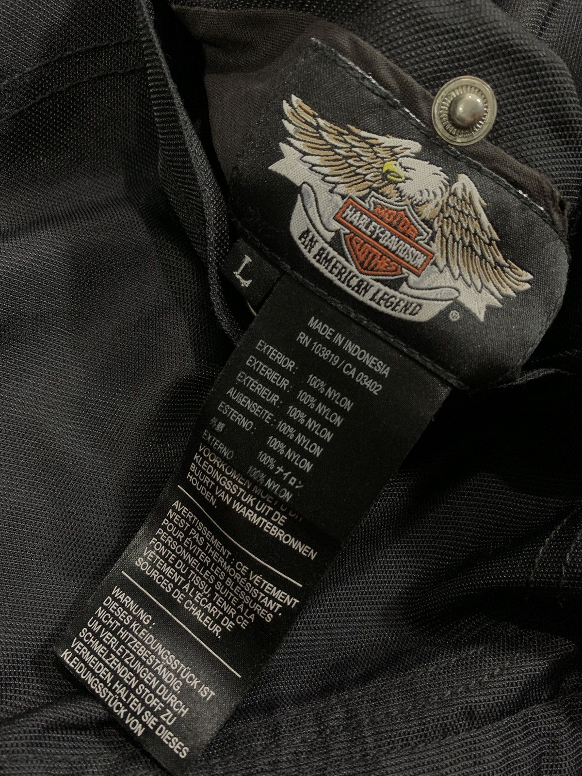 Harley Davidson Harley-Davidson Willie G Skull Reversible Nylon Jacket Size US L / EU 52-54 / 3 - 11 Thumbnail
