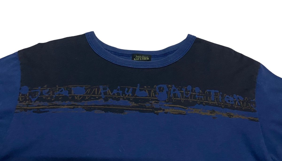 Jean Paul Gaultier Rare Design Vintage Brand Jean Paul Gaultier T-shirt 1990s Size US L / EU 52-54 / 3 - 4 Thumbnail