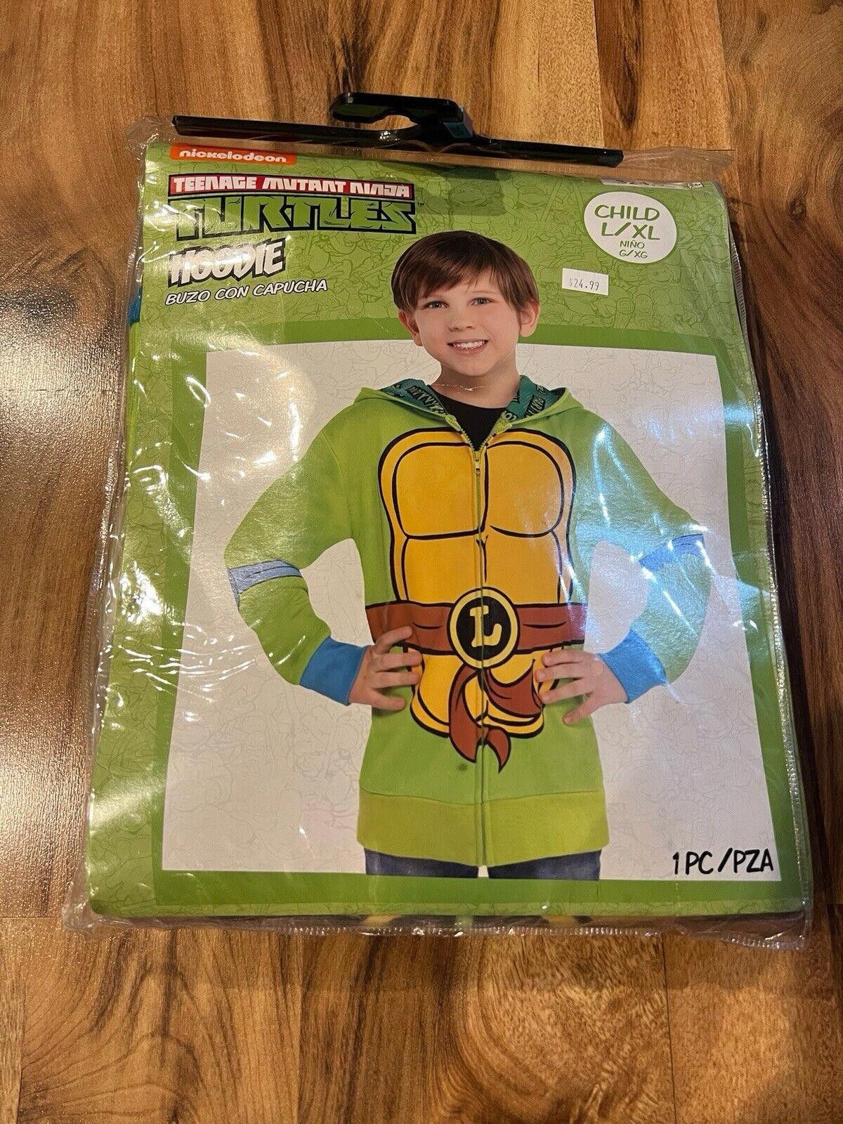 Nickelodeon Teenage Mutant Ninja Turtles Leonardo Hoodie Costume Sz L/XL Size US XXS / EU 40 - 1 Preview