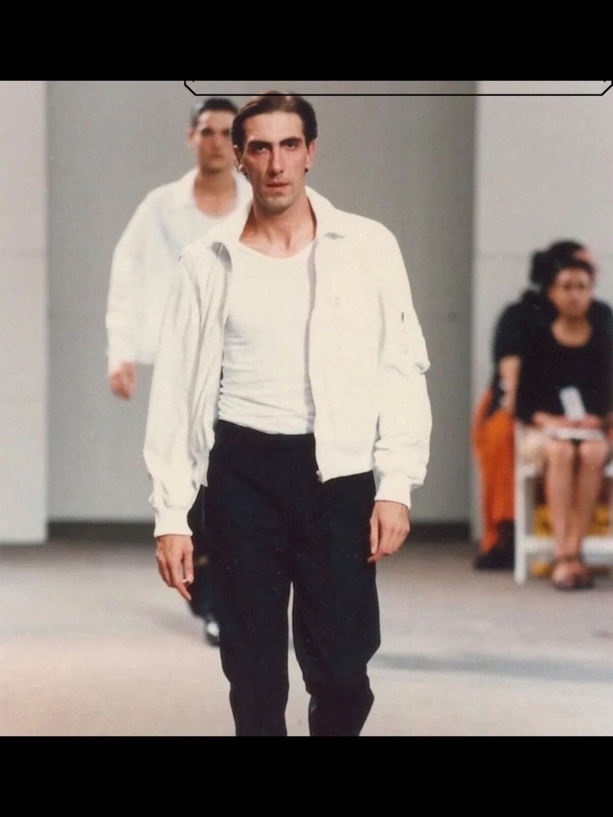 Helmut Lang Sz 48 Helmut Lang 98AW Padded Bomber Flight Jacket mojos61 Size US M / EU 48-50 / 2 - 7 Thumbnail