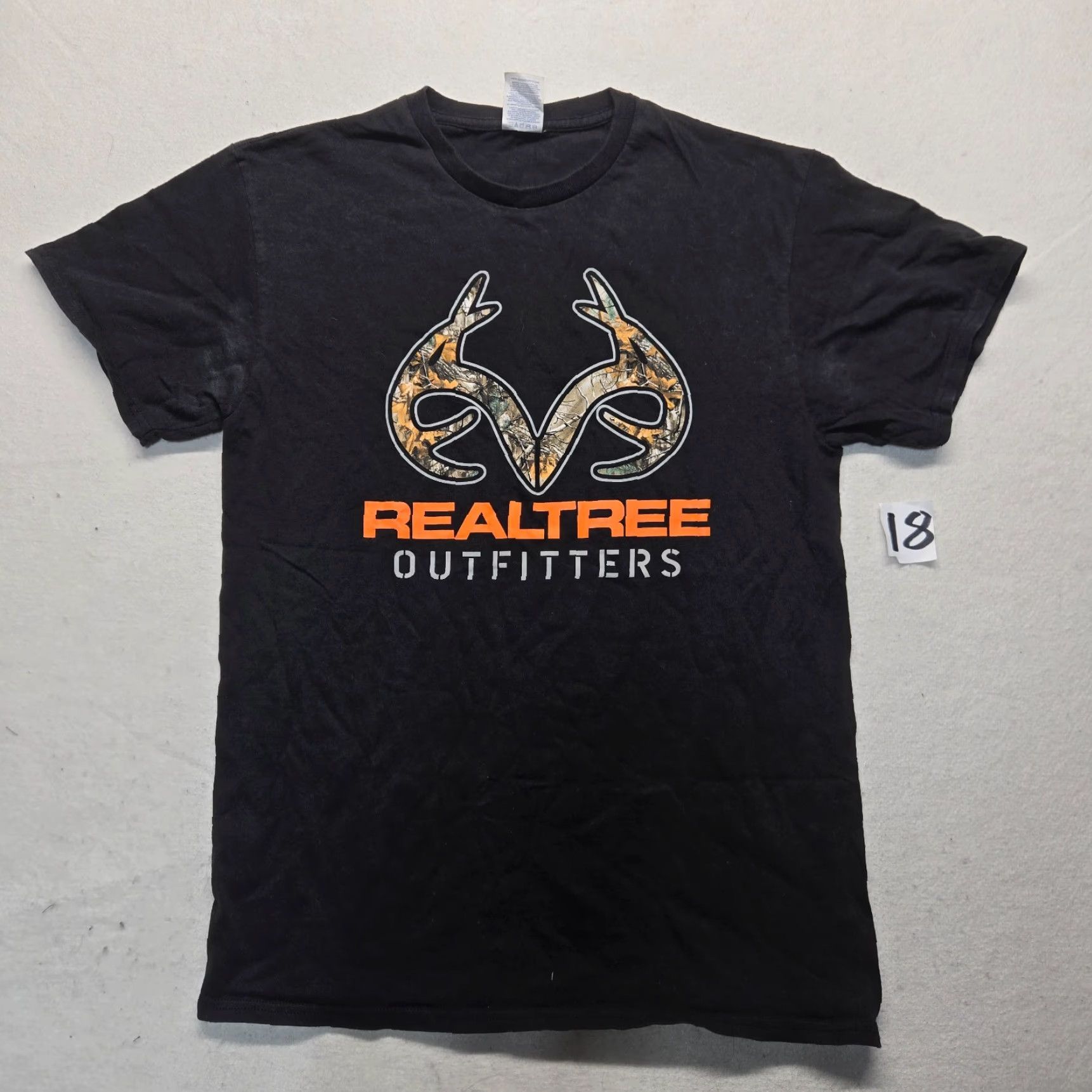 Realtree VINTAGE RealTree Realtree Shirt M Adult Medium Black Logo Mossy Oak 2010s Mens Size US M / EU 48-50 / 2 - 2 Thumbnail