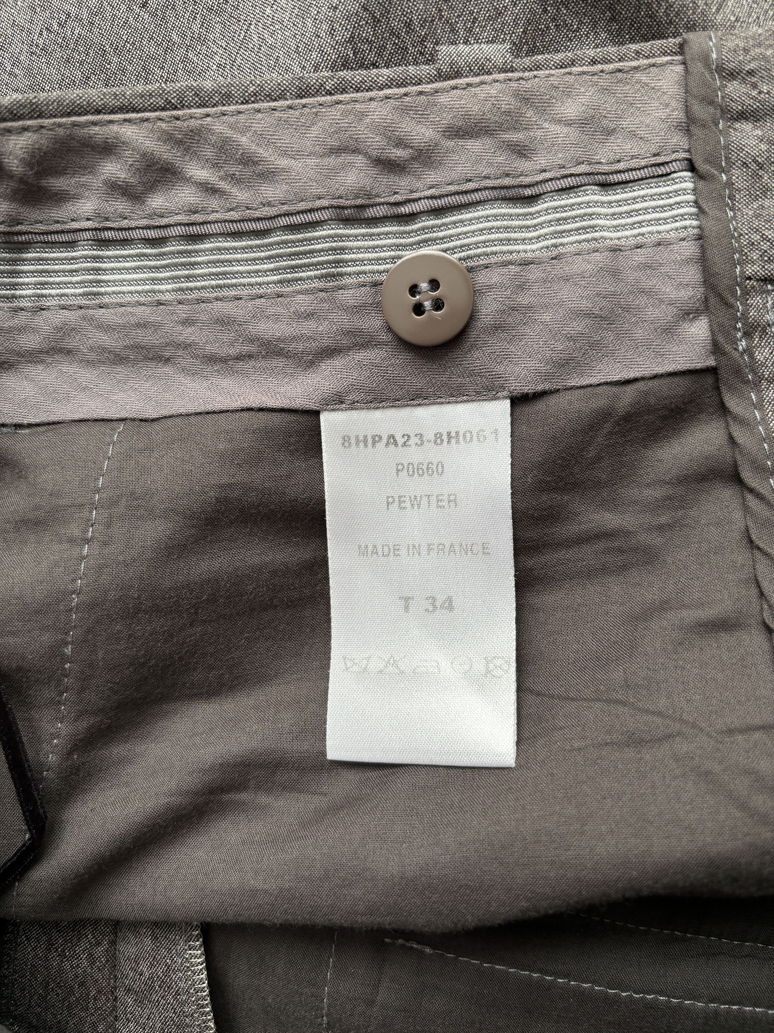 Chloe ⚡️QUICK SALE⚡️2008 Chloe Pewter Grey Trousers Pants Size 26" / US 2 / IT 38 - 6 Thumbnail