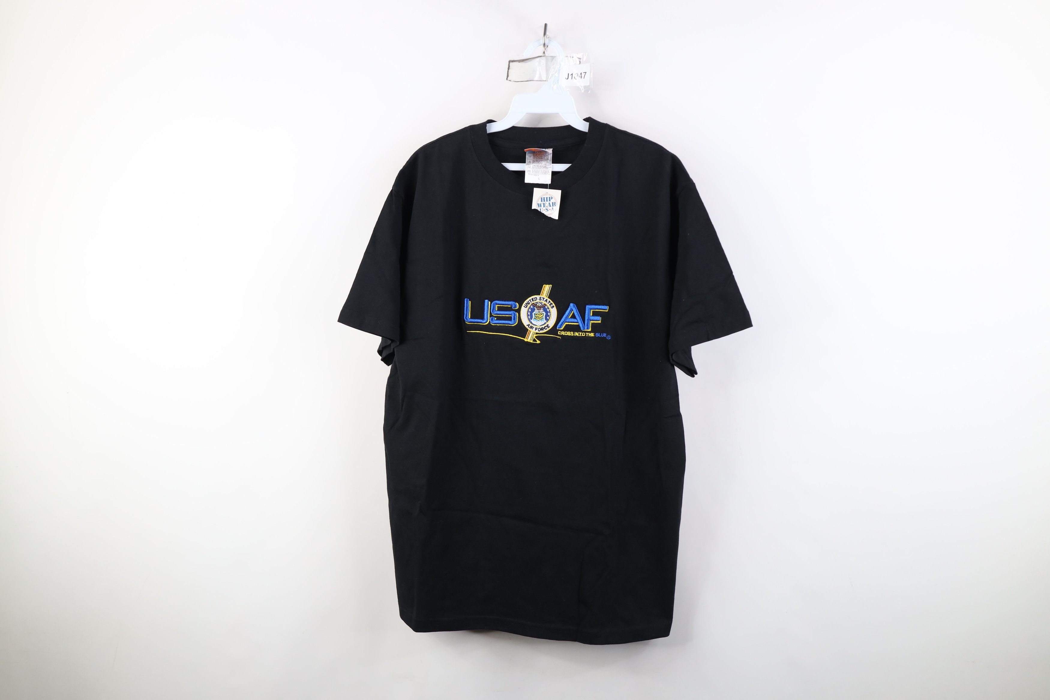 Vintage Deadstock Vintage 90s United Staes Air Force T-Shirt USAF Size US L / EU 52-54 / 3 - 1 Thumbnail