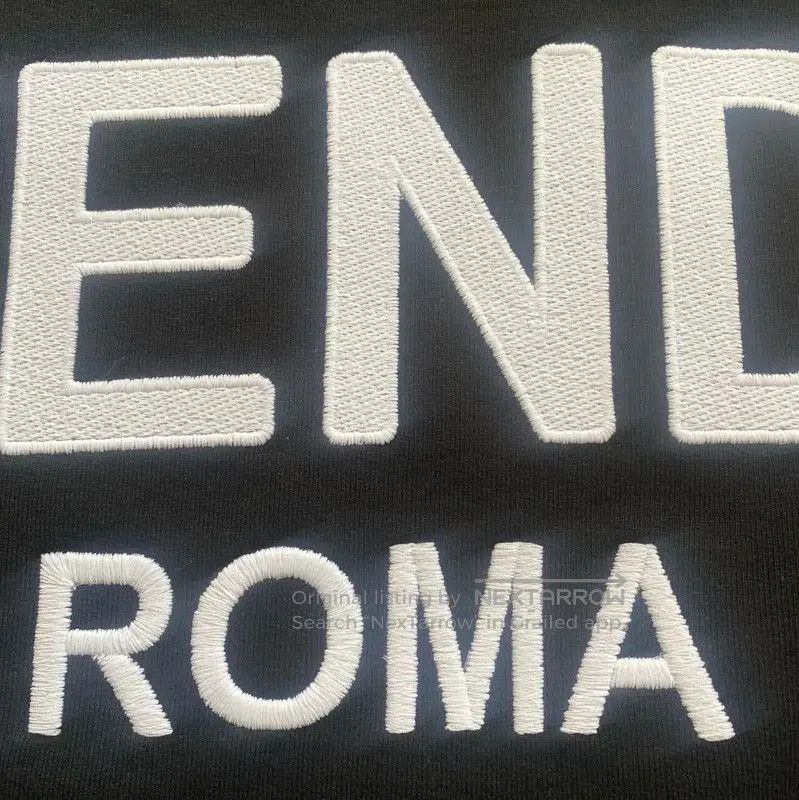 Fendi Fendi Black Cotton Women's Sweatshirt . Size M / US 6-8 / IT 42-44 - 6 Thumbnail