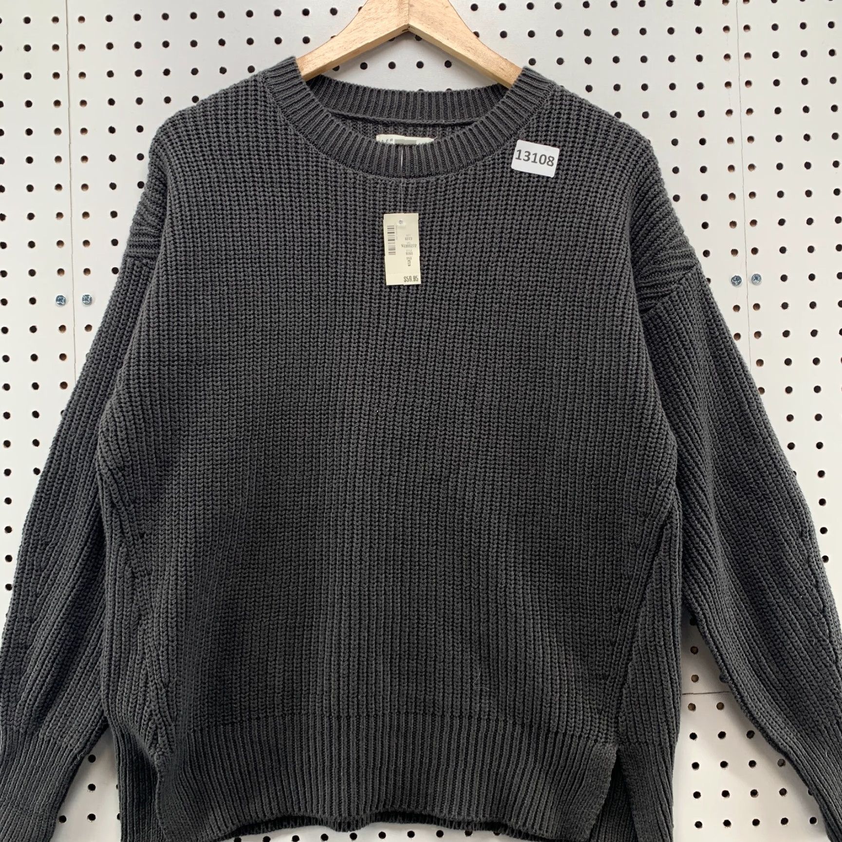 Aeropostale AEROPOSTALE Women Shirt Adult Small Gray Long Sleeve Pullover 90s Casual Knit Tee Mens? Wait. Size S / US 4 / IT 40 - 6 Thumbnail