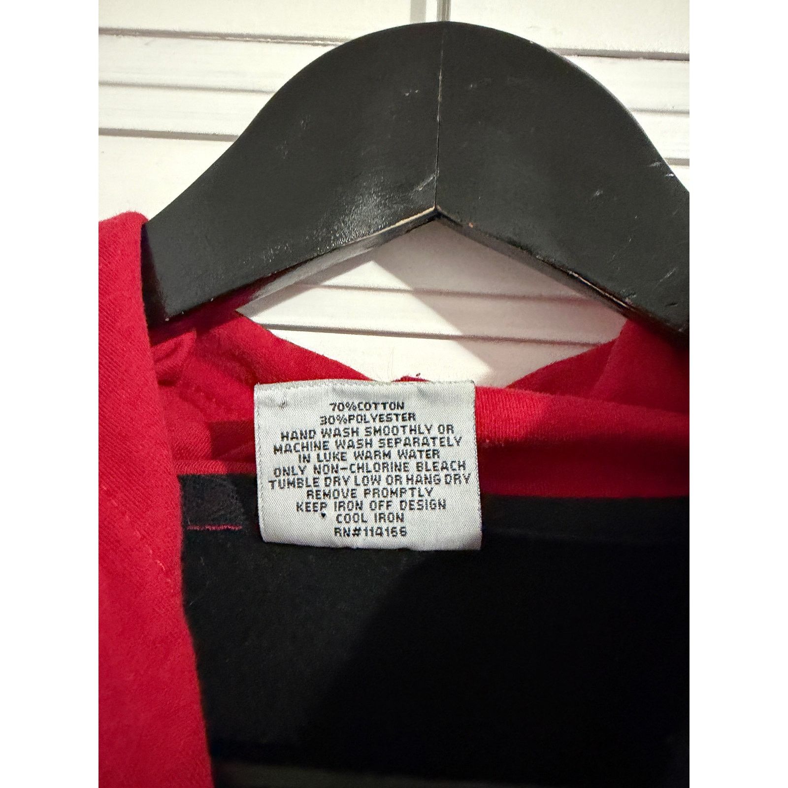 NCAA Wisconsin Badgers Black Stitched Hoodie Sweatshirt Size M Size US M / EU 48-50 / 2 - 5 Thumbnail