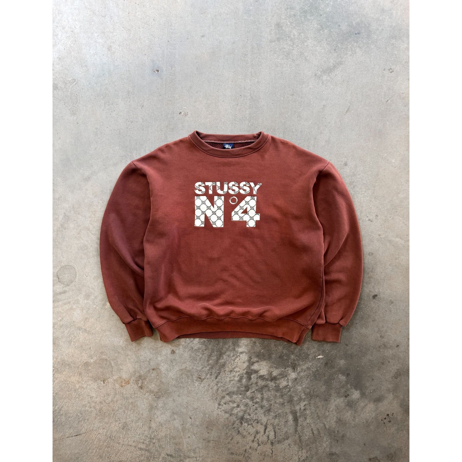 Vintage Rare 1990s Monogram Stucci Crewneck Size XL Size XL / US 12-14 / IT 48-50 - 1 Thumbnail
