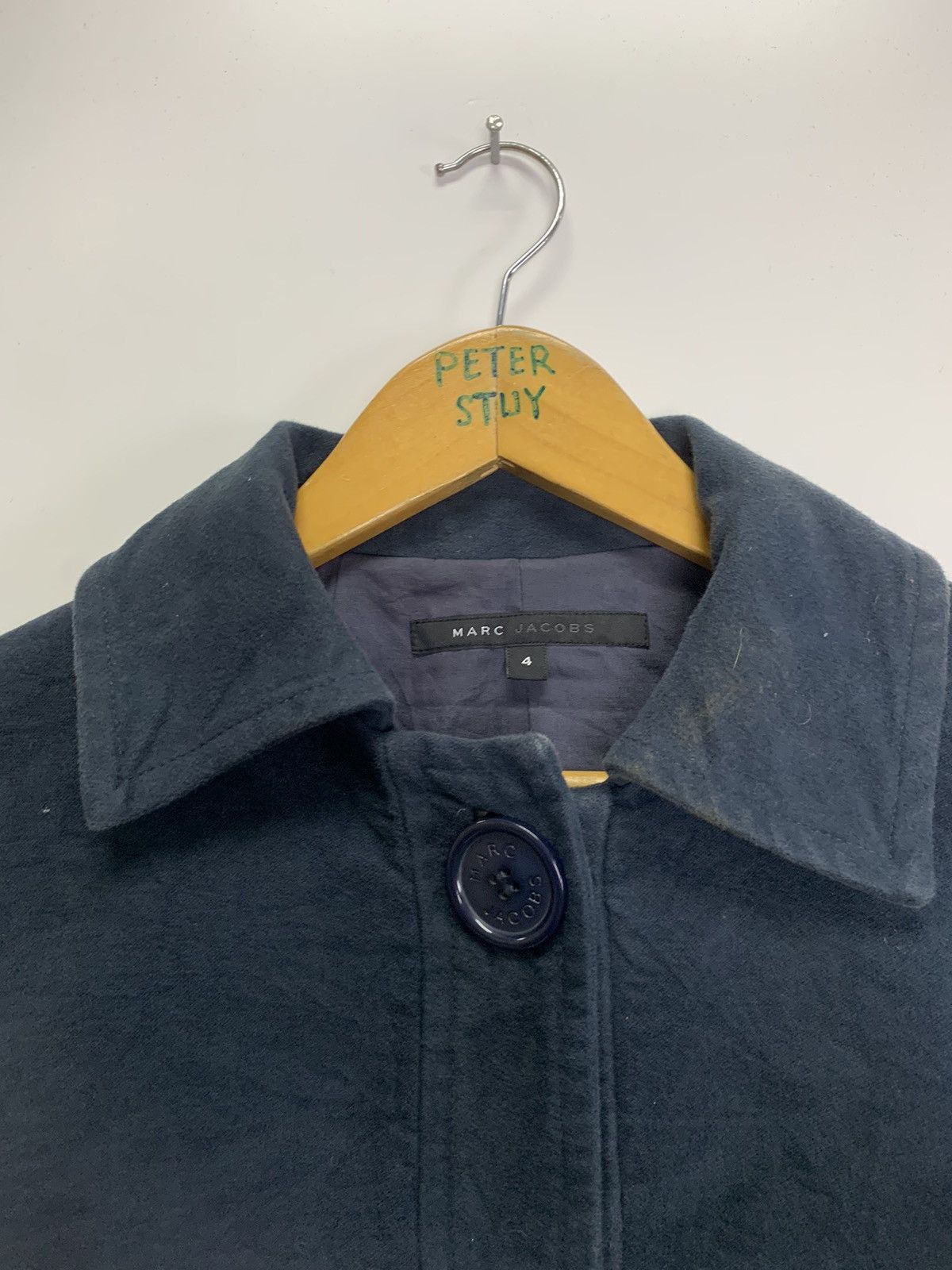 Designer × Marc Jacobs Vintage Marc Jacobs Long Jacket - Cotton Size US M / EU 48-50 / 2 - 4 Thumbnail