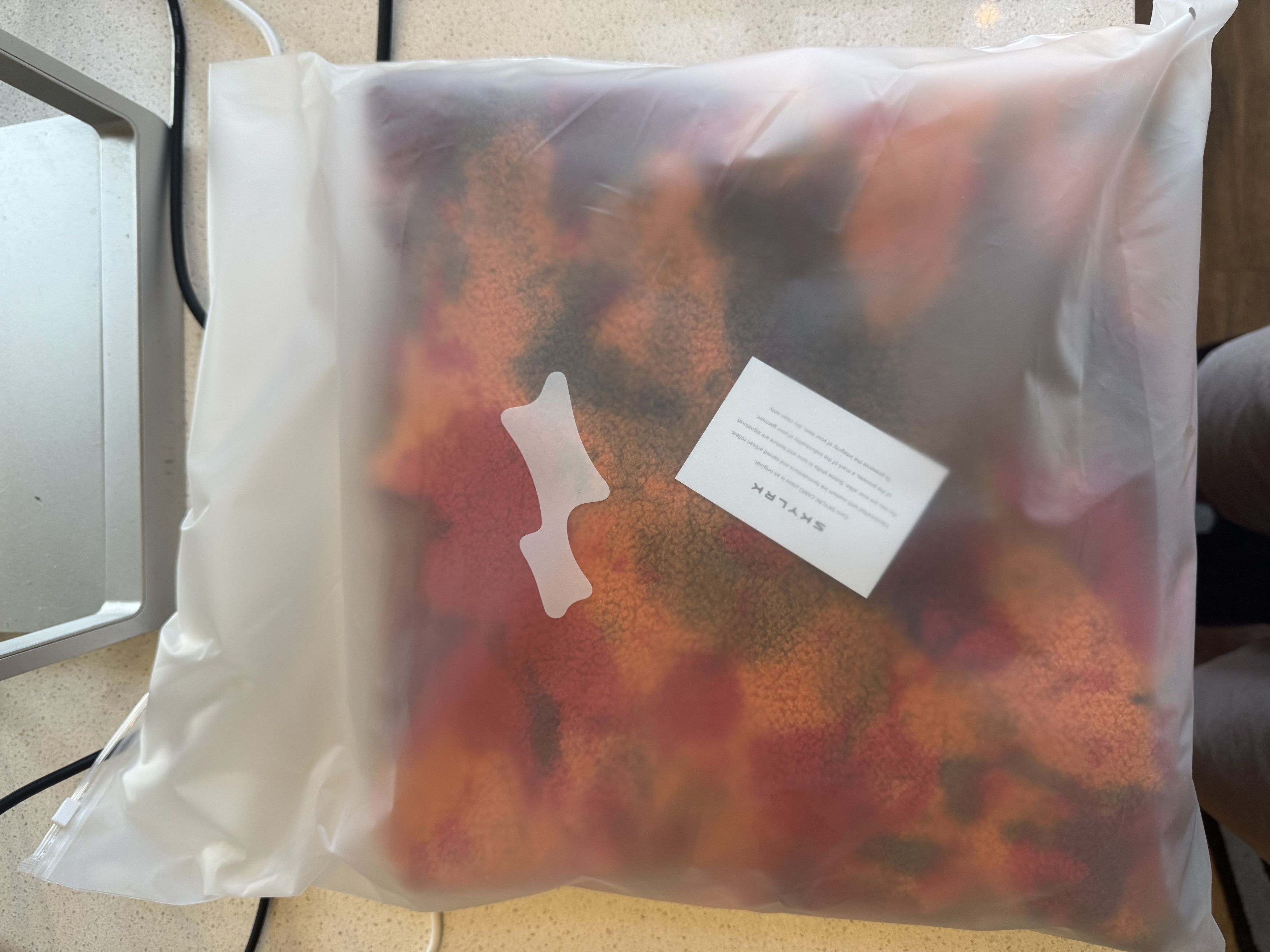SKYLRK SKYLRK REVERSE HOODIE - ORANGE SPACE DYE Size US XL / EU 56 / 4 - 2 Thumbnail