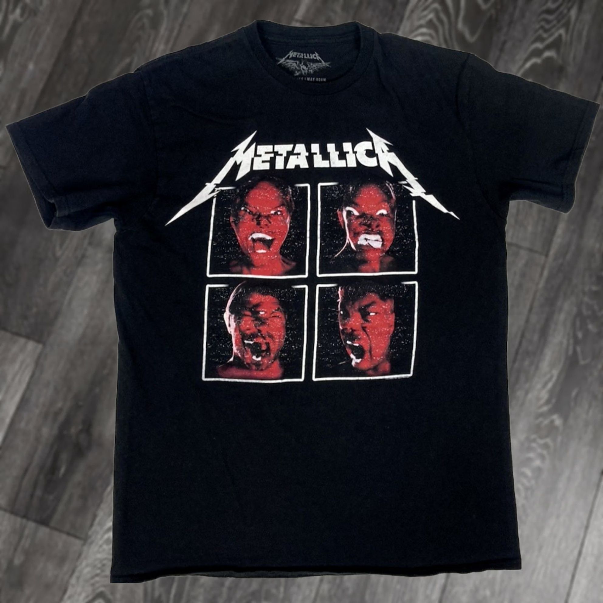 Vintage VINTAGE Metallica Worldwiredtour Graphic T-shirt Men Medium Black Music World Wired Tour Size US M / EU 48-50 / 2 - 1 Thumbnail