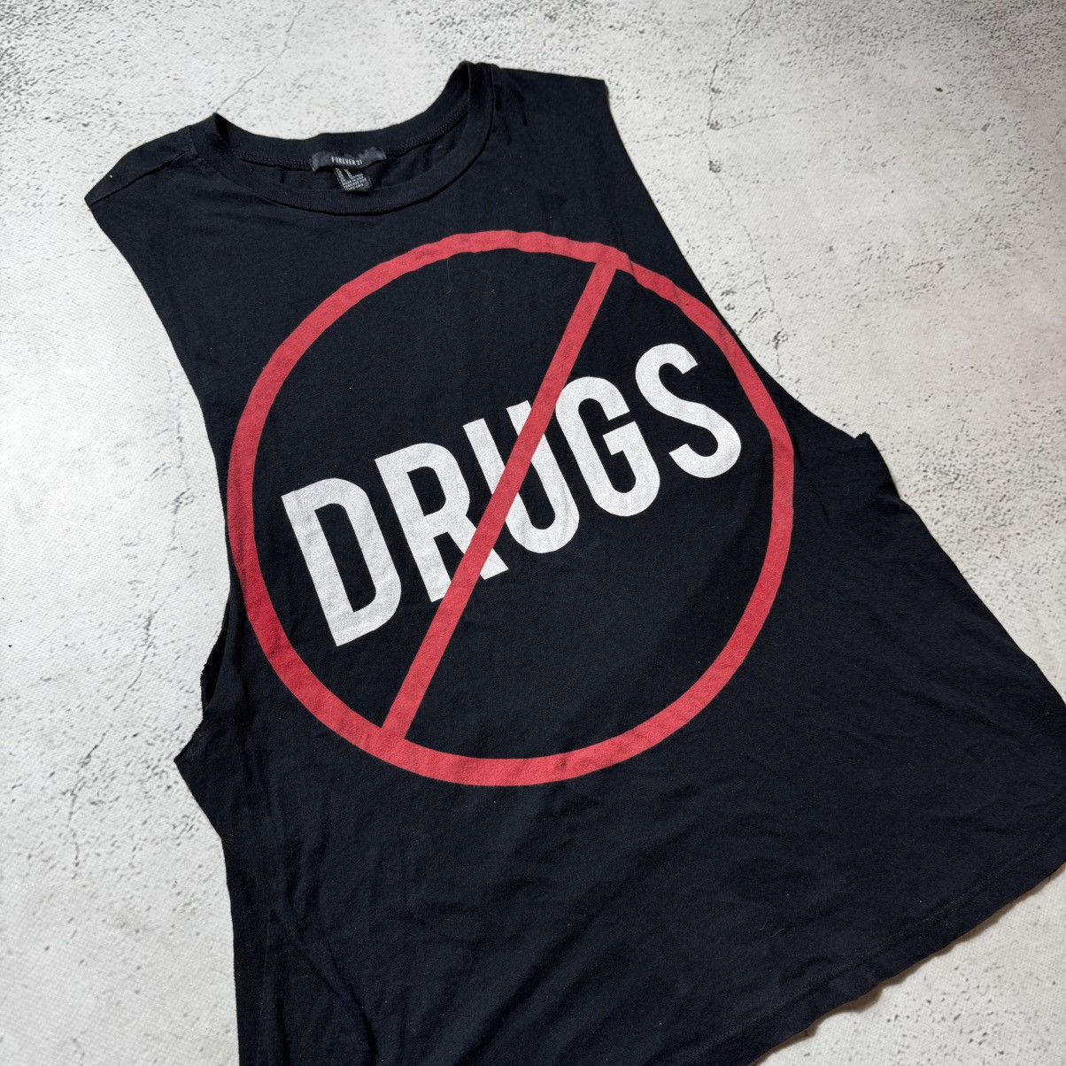 Forever 21 × Vintage vintage 90s y2k forever 21 t shirt no drugs sexy Size US M / EU 48-50 / 2 - 2 Thumbnail