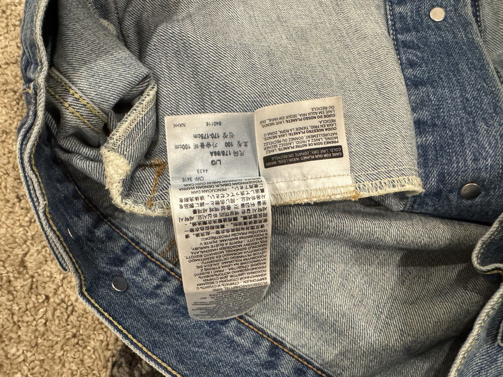Levi's Levi’s Denim Jacket Size L Size US L / EU 52-54 / 3 - 4 Thumbnail