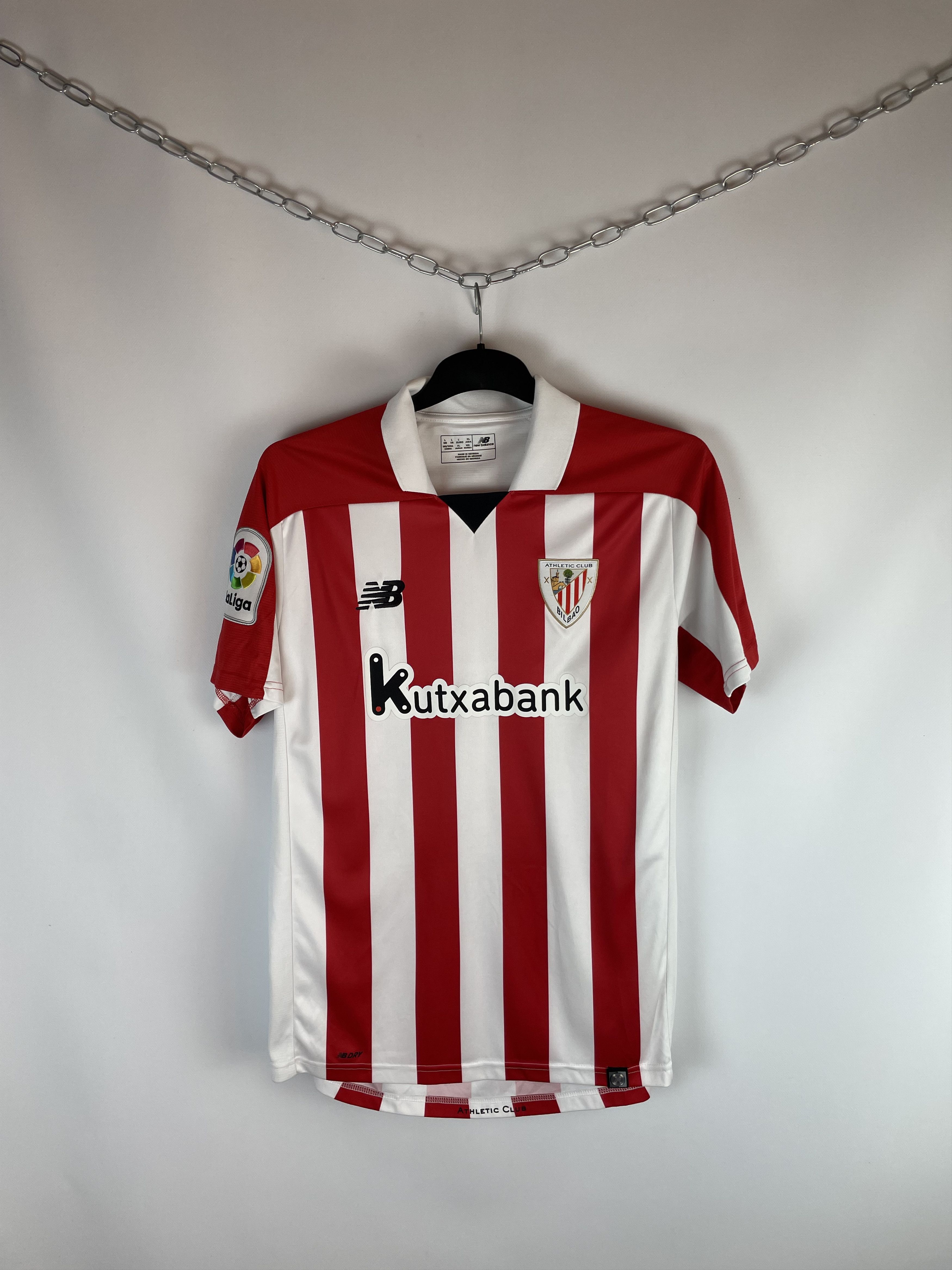 New Balance × Vintage New Balance Athletic Bilbao FC Home T-Shirt Jersey Size US L / EU 52-54 / 3 - 1 Thumbnail