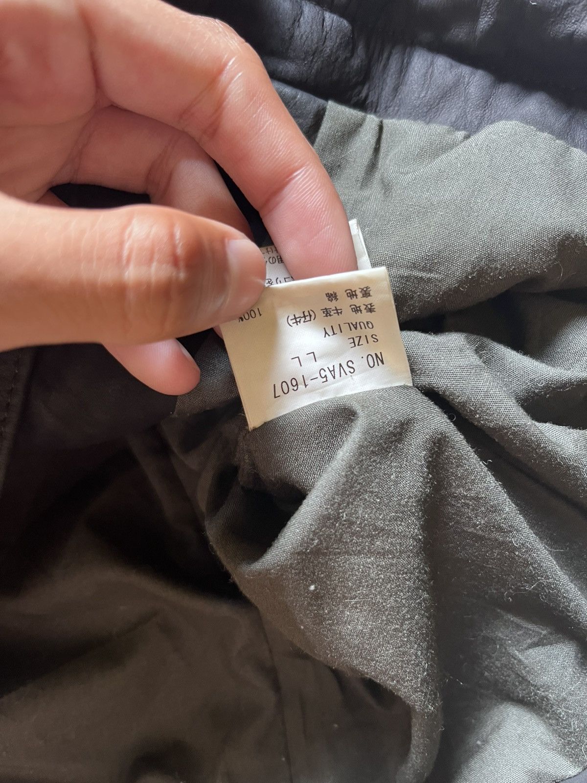 Japanese Brand Type 1 Cropped Leather Jacket By REAC Size XS / US 0-2 / IT 36-38 - 7 Thumbnail