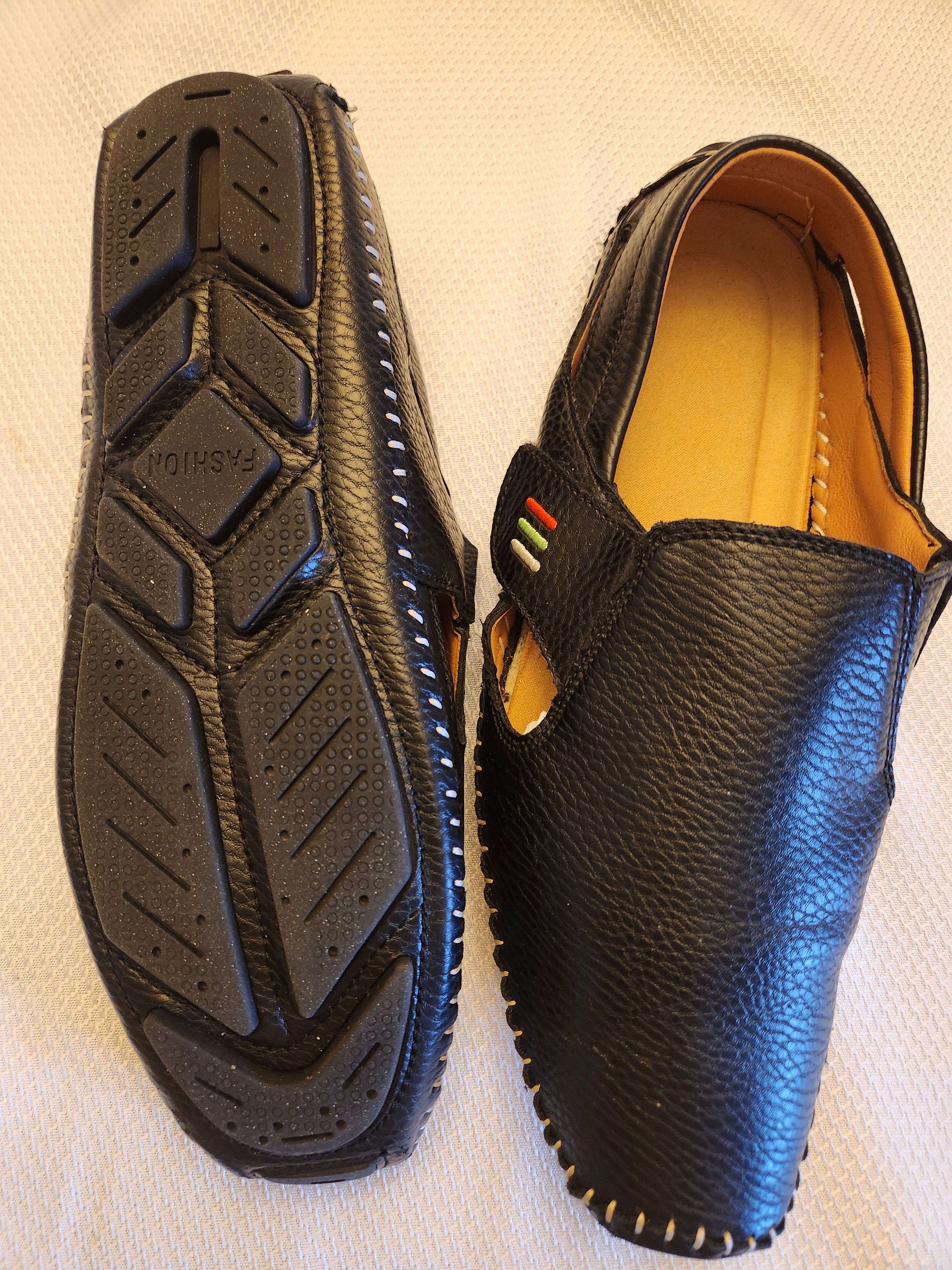 Other Men's Driving Shoes leisure 100% Leather Loafer Size US 8.5 / EU 41-42 - 3 Thumbnail