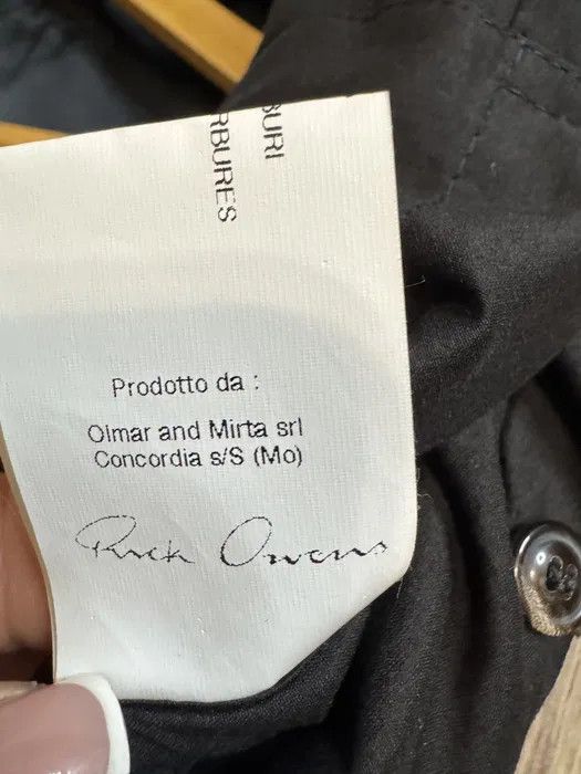 Rick Owens RICK OWENS LEATHER COAT Size US XS / EU 42 / 0 - 6 Thumbnail