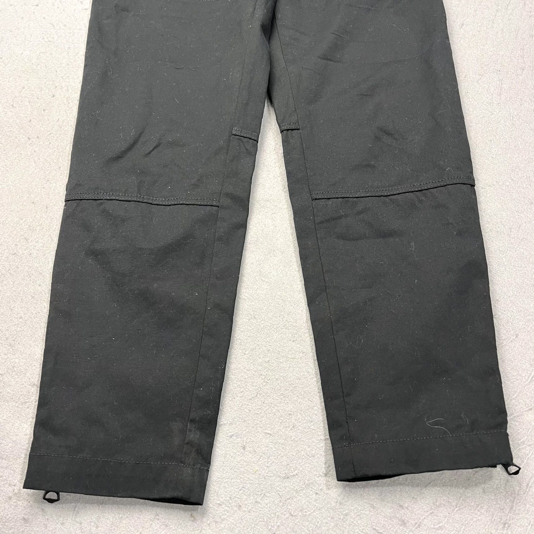 Rag & Bone VINTAGE Rag & Bone Pants Womens 25 Black Belted Zip Cuff Straight Leg Casual Chino Ballistic? Size 42" / US 20 - 3 Thumbnail