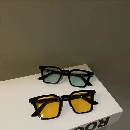 Designer × Vintage Vintage square frame sunglasses Size ONE SIZE - 2 Thumbnail