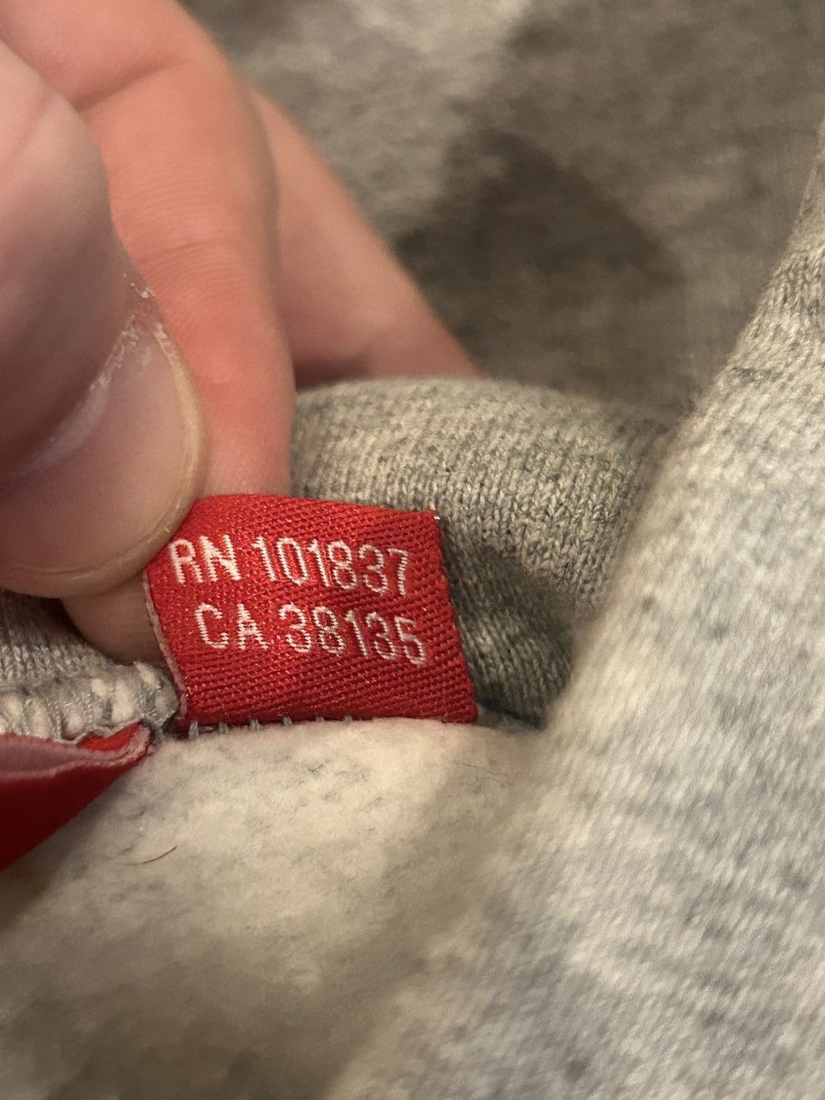 Supreme Supreme Marvin Gaye Hoodie FW18 Heather Grey Size Large Size US L / EU 52-54 / 3 - 6 Thumbnail