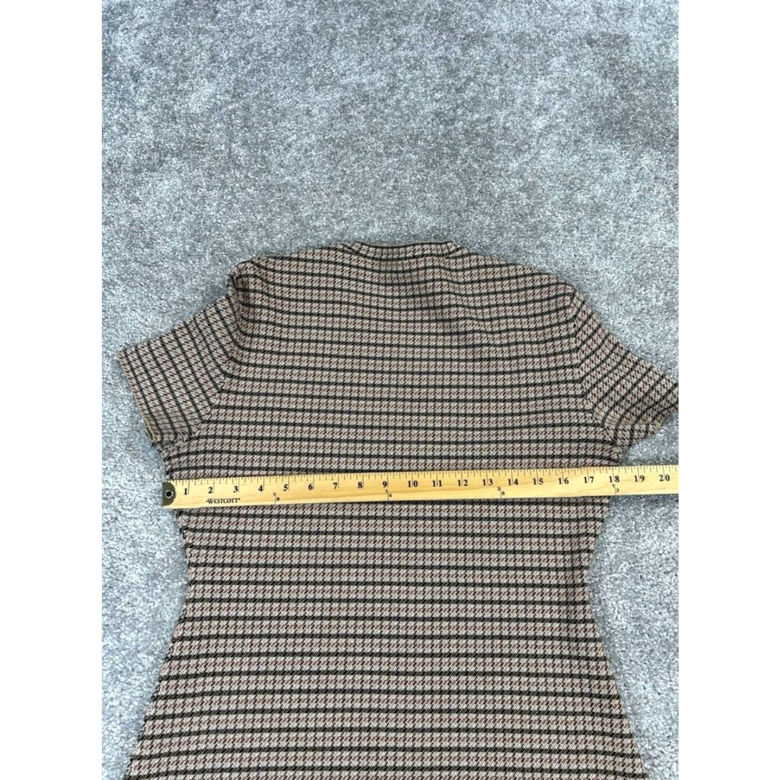 Theory Theory Shirt Womens L Black Bodycon Dress Size L / US 10 / IT 46 - 5 Thumbnail