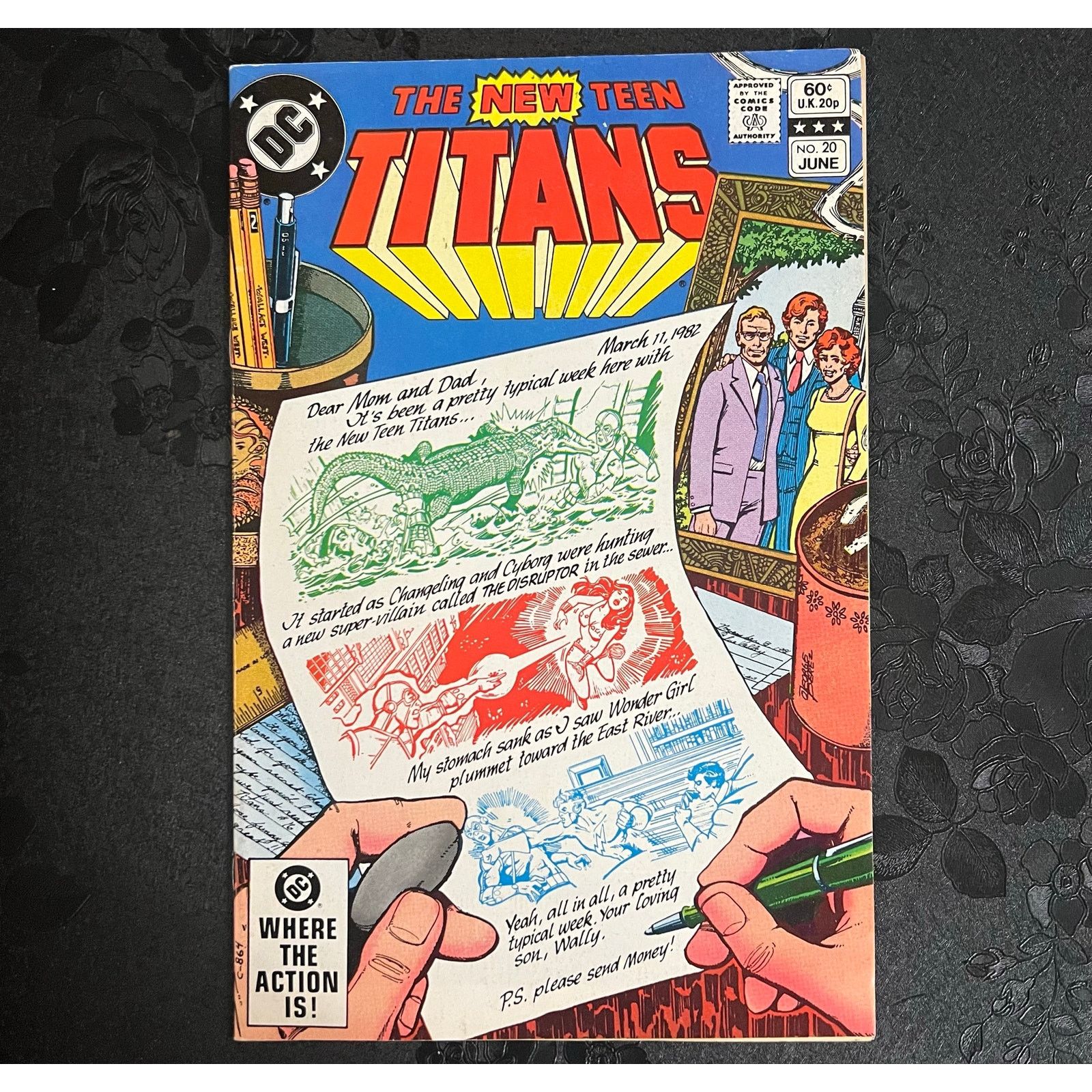 DC Comics The New Teen Titans # 20 June 1982 DC Comics Size ONE SIZE - 1 Thumbnail