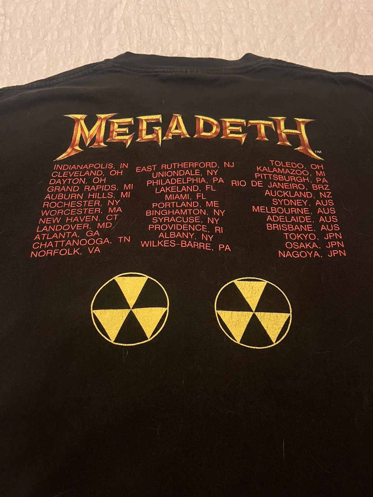 Brockum Vintage Megadeth Rust in Peace Tour Shirt Size US L / EU 52-54 / 3 - 5 Thumbnail