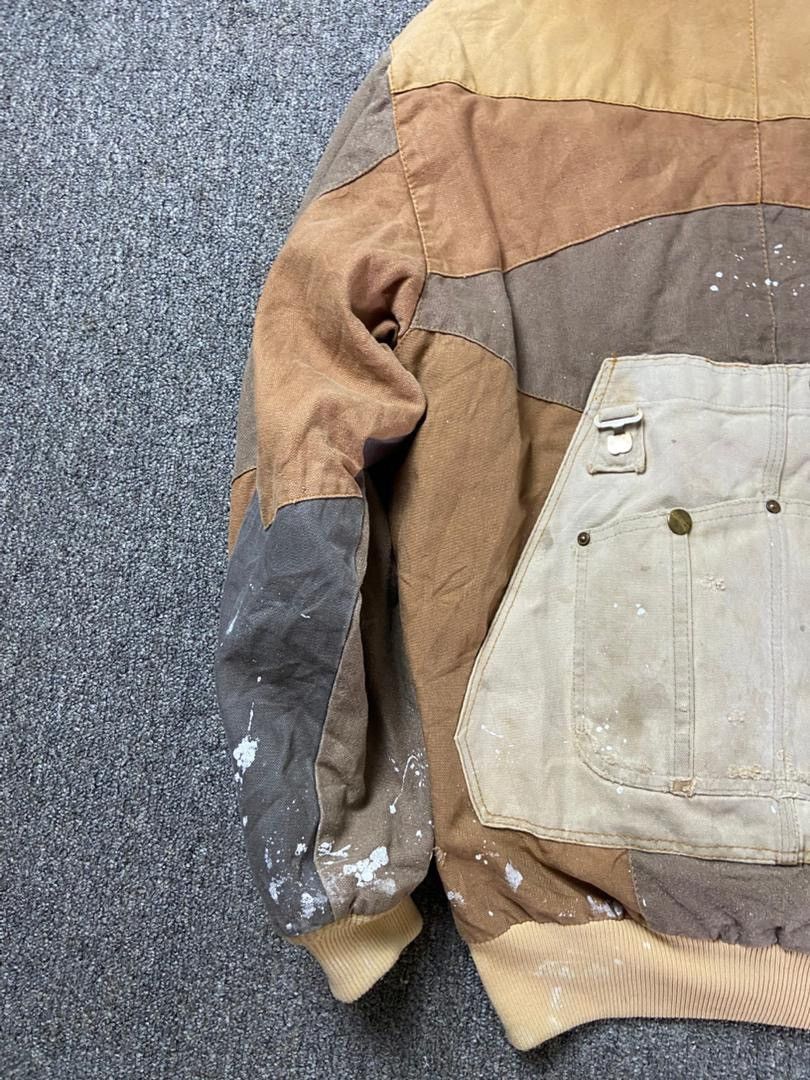 Carhartt Carhartt Reworked Patchwork Canvas Jacket (203) Size US S / EU 44-46 / 1 - 4 Thumbnail
