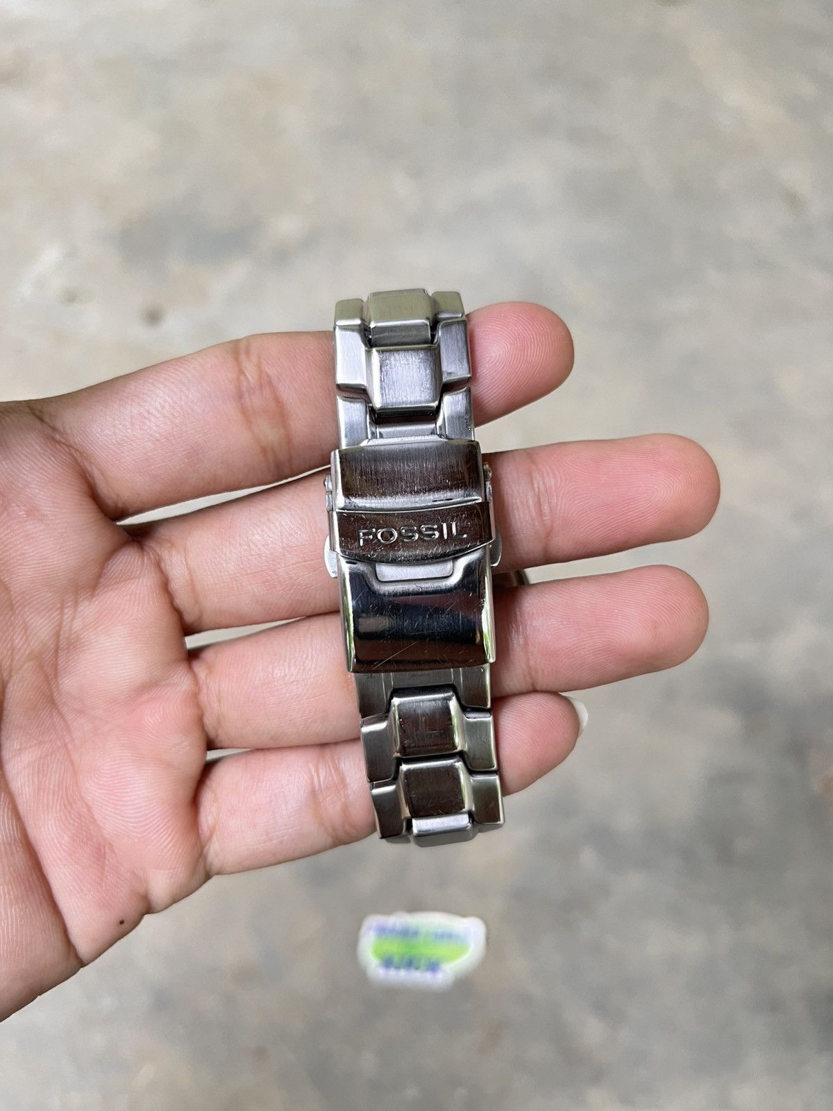 Fossil × Vintage Vintage FOSSIL BIG TIC WATCH BLUE FLAME Size ONE SIZE - 5 Thumbnail
