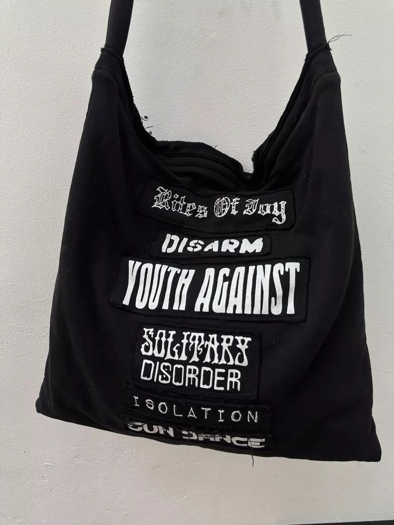 Raf Simons raf simons slogan tote bag Size ONE SIZE - 8 Thumbnail