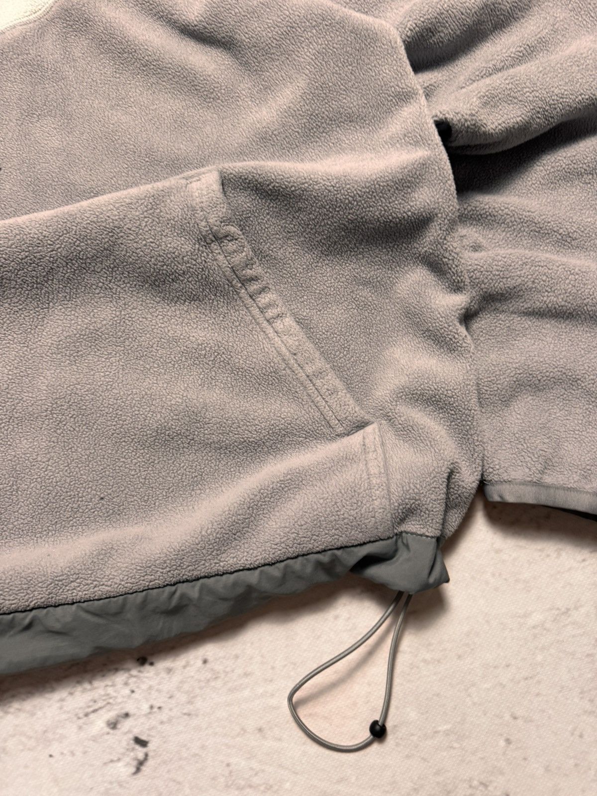 Nike × Vintage NIKE TEDDY FLEECE VINTAGE CENTER LOGO OVERSIZE BOXY HOODIE Size US S / EU 44-46 / 1 - 3 Thumbnail
