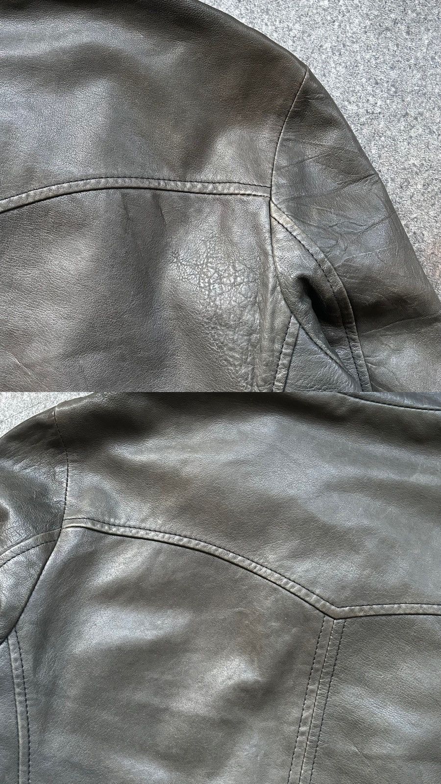 Diesel Vintage Diesel Avantgarde Leather Biker Jacket Size S / US 4 / IT 40 - 16 Thumbnail