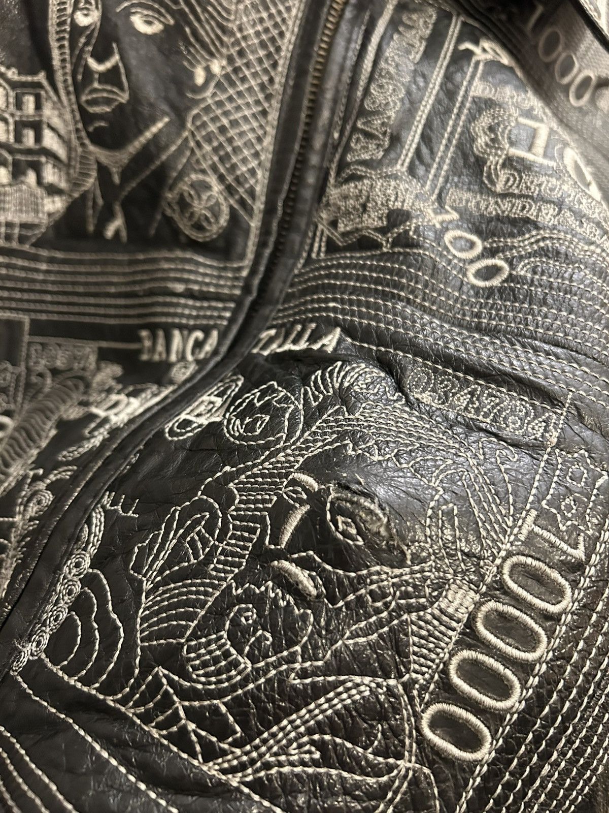 Other Y2K Dead Presidents Leather jacket Size US XL / EU 56 / 4 - 3 Thumbnail