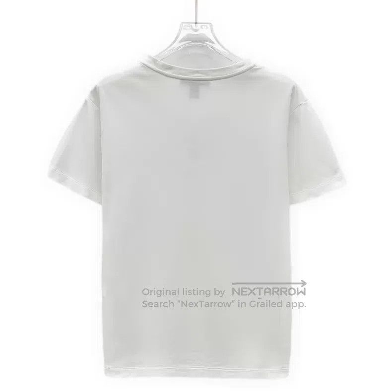 Louis Vuitton Louis Vuitton 22 white chain graphic printed cotton crew n Size US M / EU 48-50 / 2 - 2 Thumbnail
