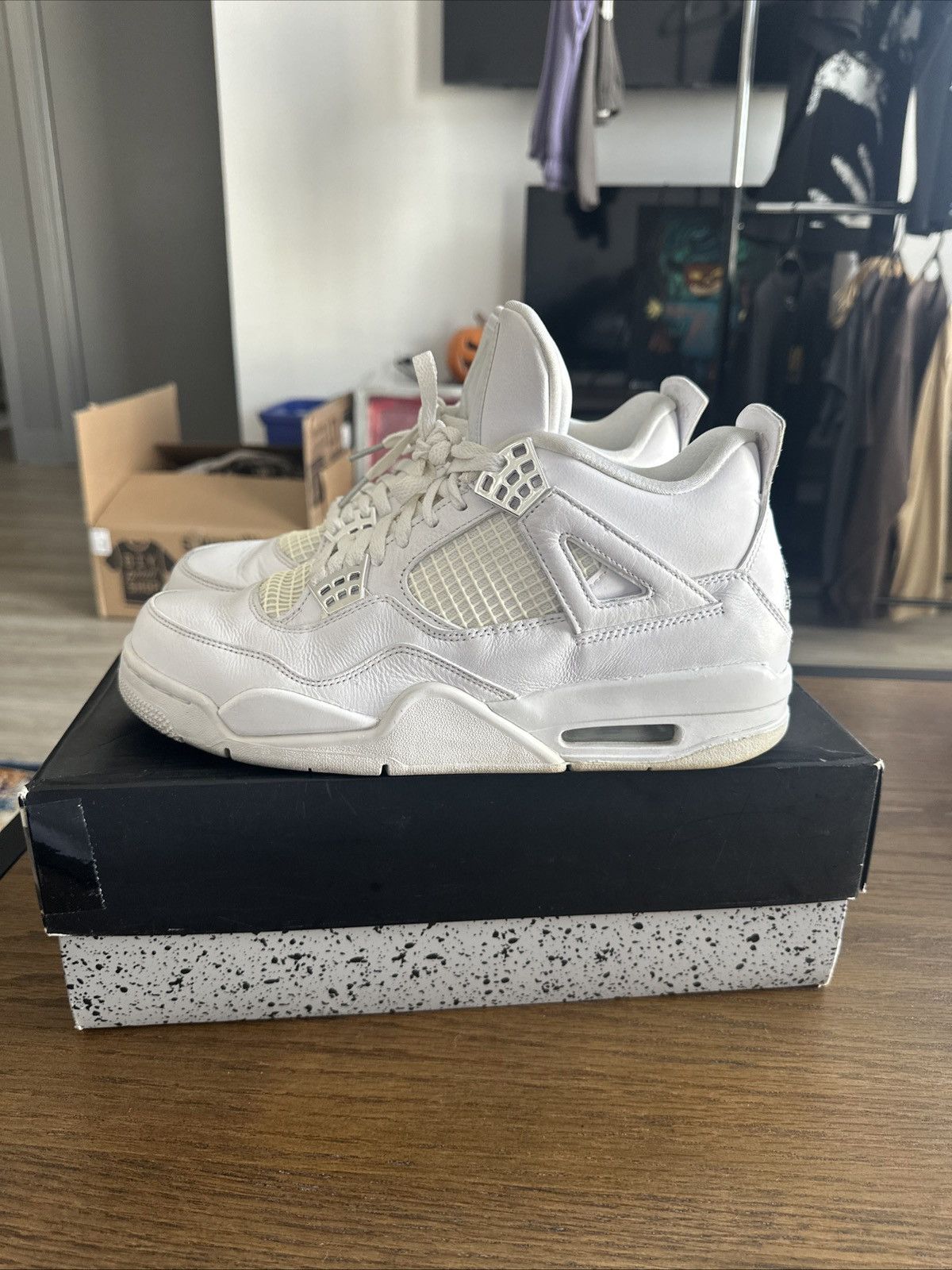 Jordan Brand Jordan Retro 4 Pure Money Size US 9 / EU 42 - 3 Thumbnail