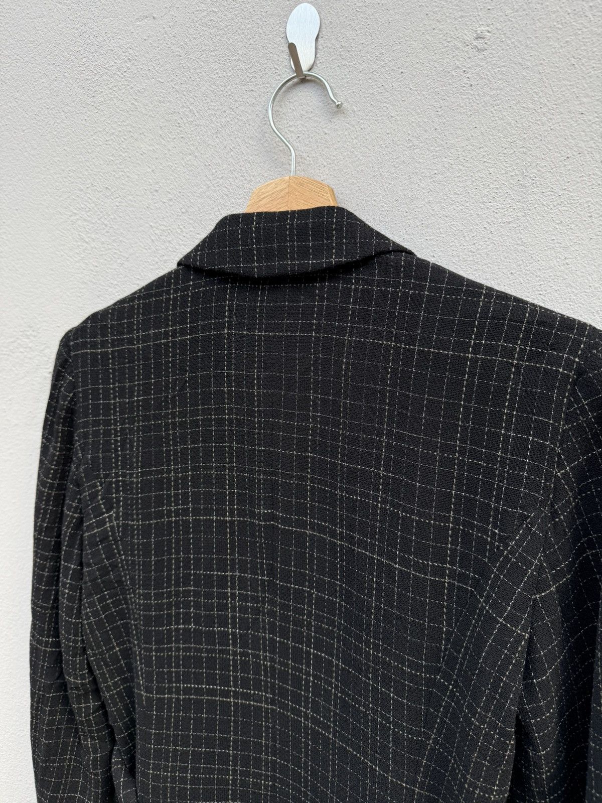 Max Mara MAX MARA Virgin Wool Tweed Long Jacket “Made in ITALY” Size XS / US 0-2 / IT 36-38 - 12 Thumbnail