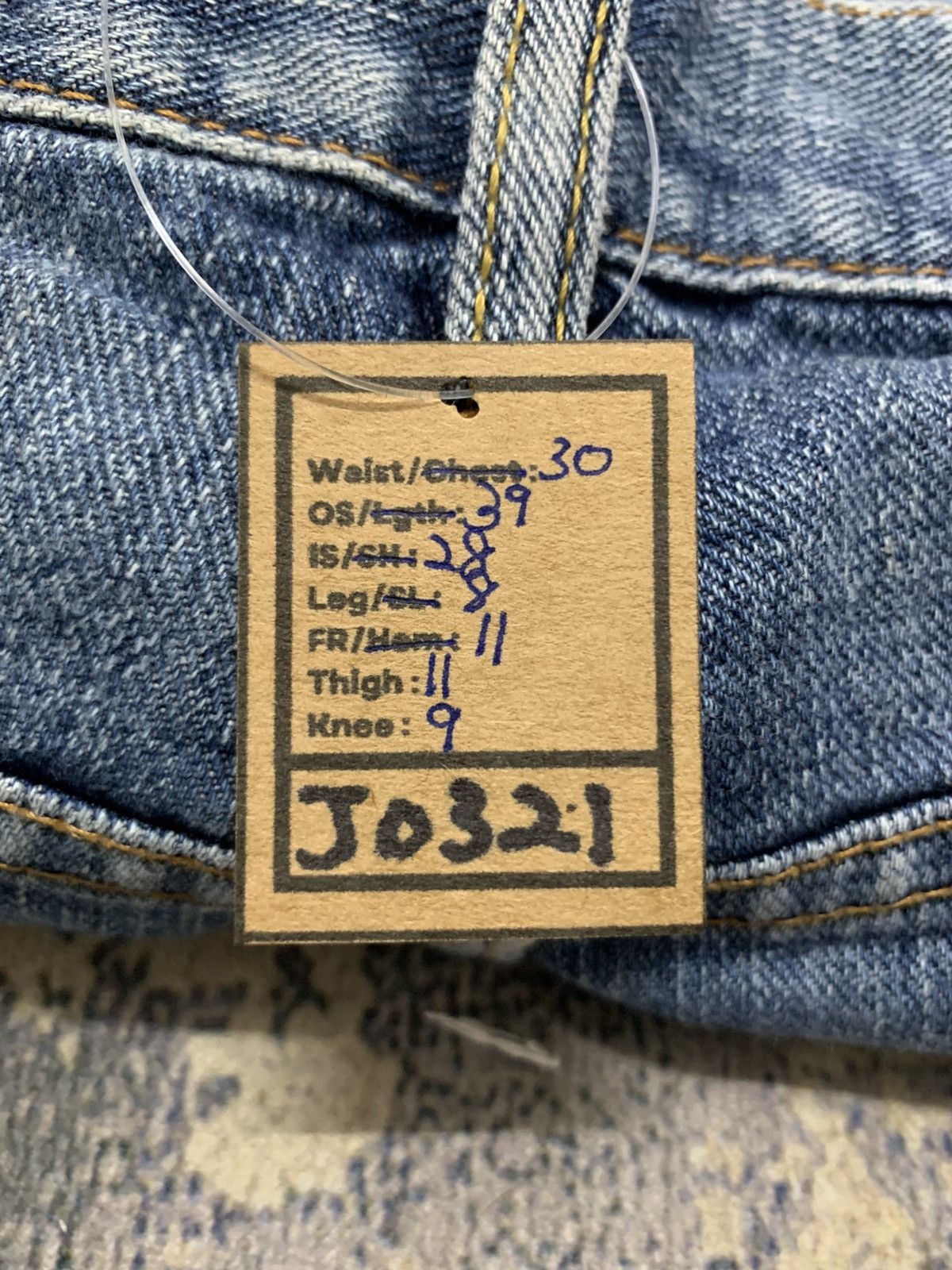 Levi's VTG Y2K Levi’s 533 Loose Straight Denim Jeans Faded Wash Size US 30 / EU 46 - 15 Thumbnail
