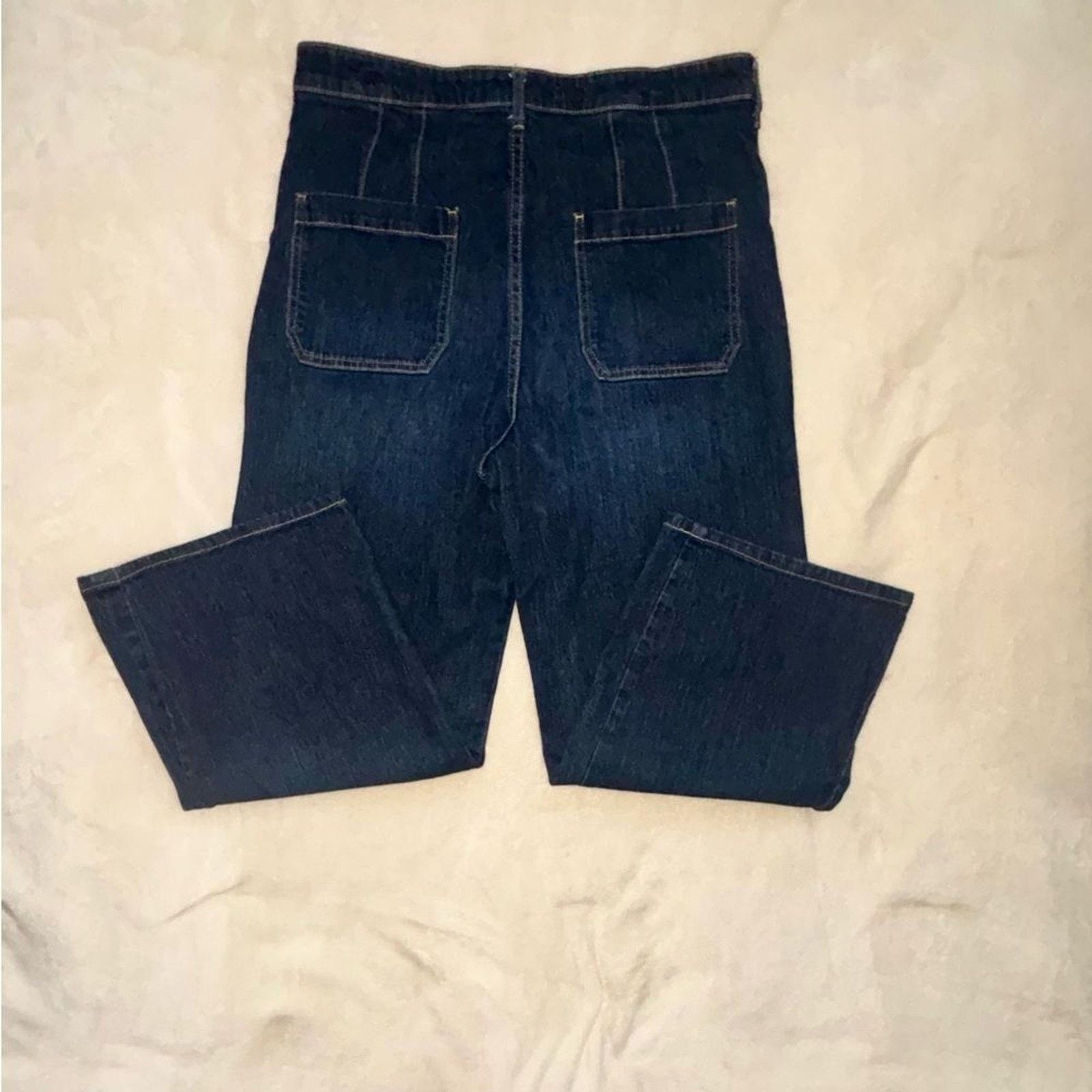 Anthropologie Anthropology Wide Leg High Wasted Pilcro Jeans Size 30 Size 30" / US 8 / IT 44 - 10 Thumbnail