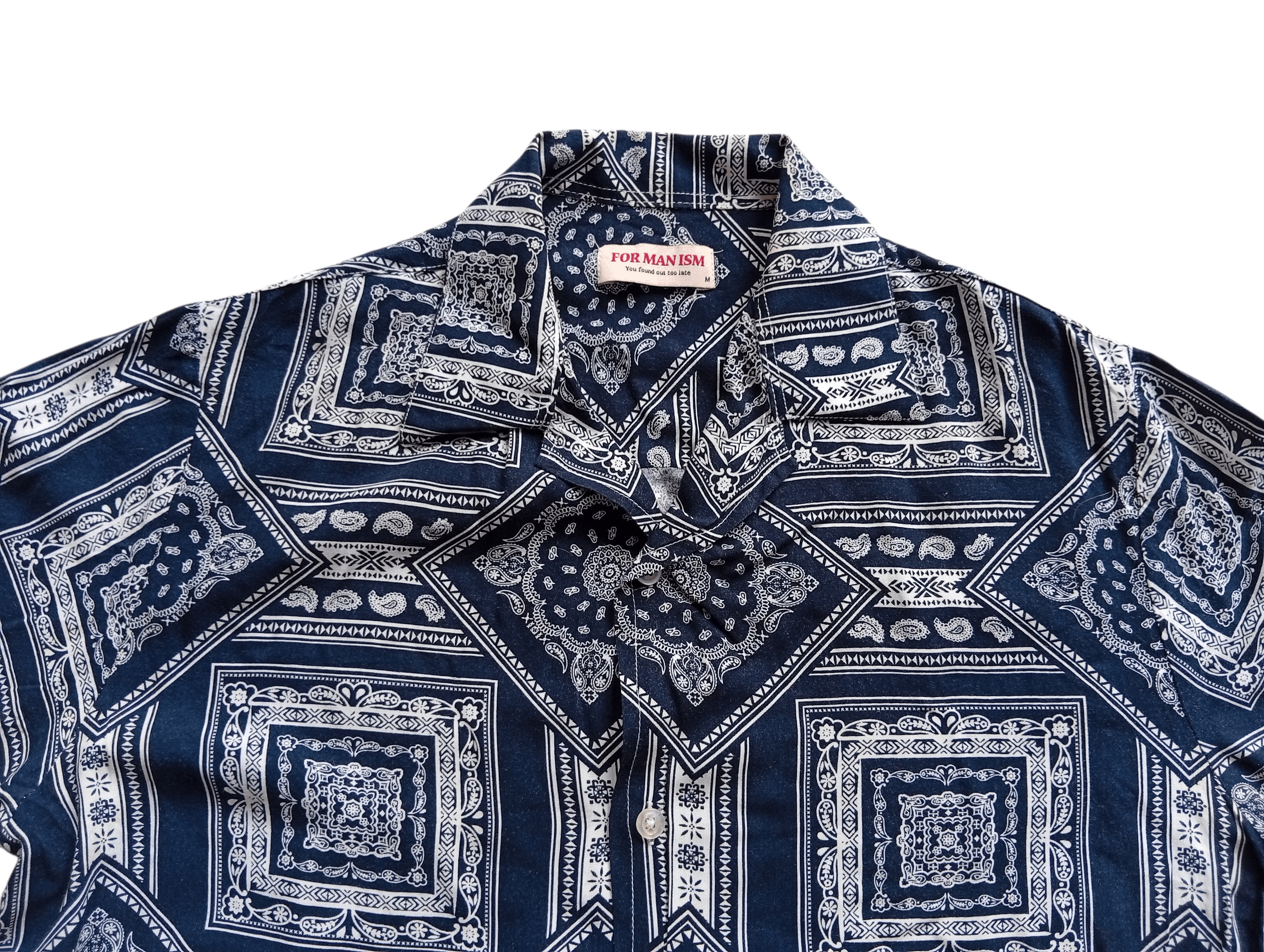 Japanese Brand Formanism bandana paisley shirt Size US M / EU 48-50 / 2 - 2 Thumbnail