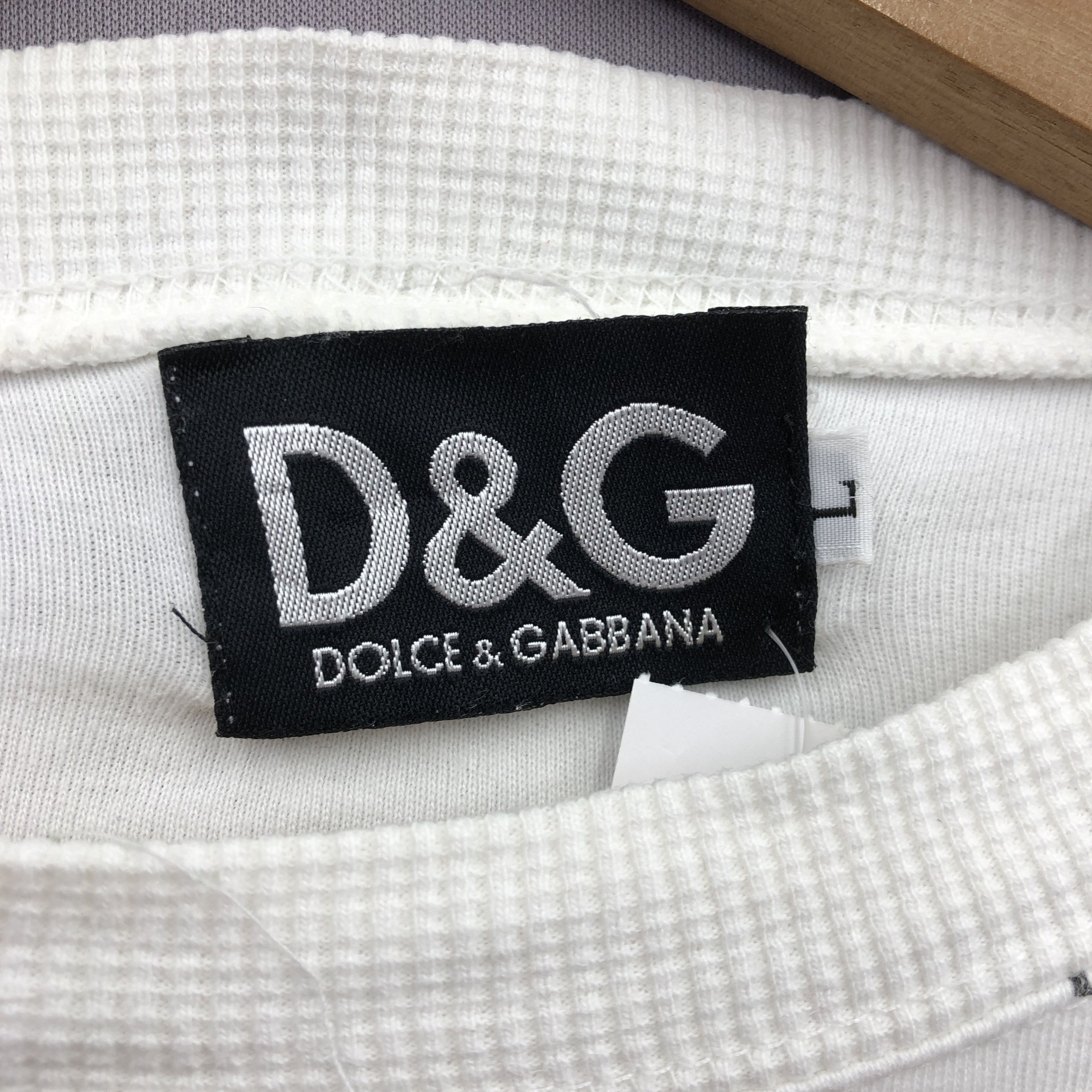 Dolce & Gabbana Vintage Dolce Gabbana Sweater OVP D&G Sweatshirt Jumper Size US L / EU 52-54 / 3 - 5 Thumbnail