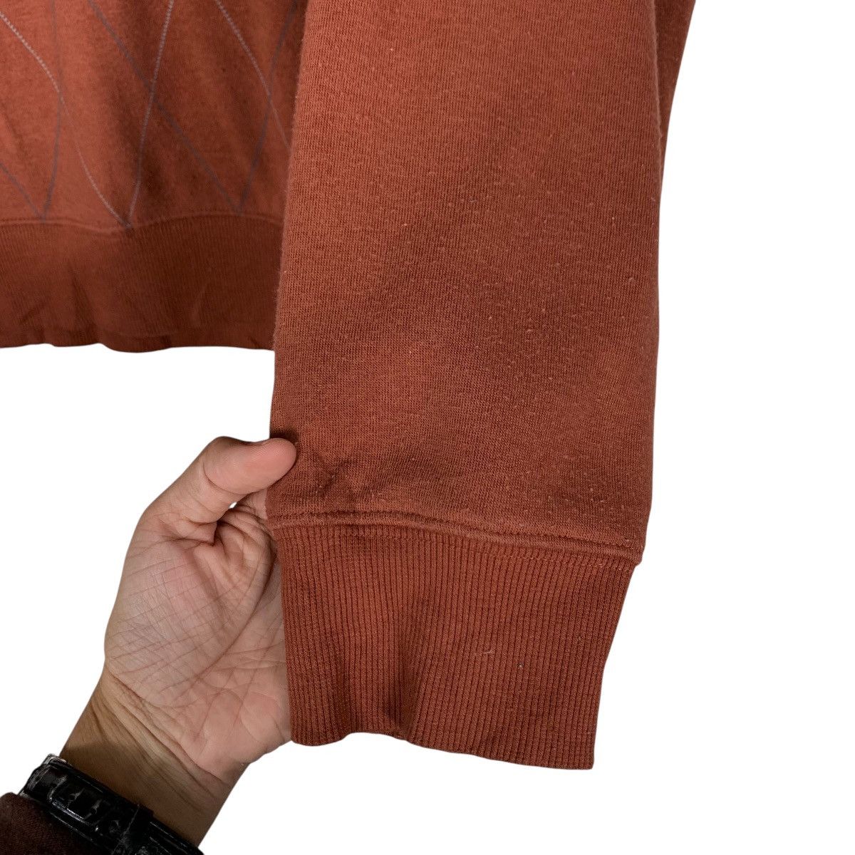 Gianni Valentino GIANNI VALENTINO Half Zip Turtleneck Sweatshirt #1440-C65 Size US L / EU 52-54 / 3 - 9 Thumbnail